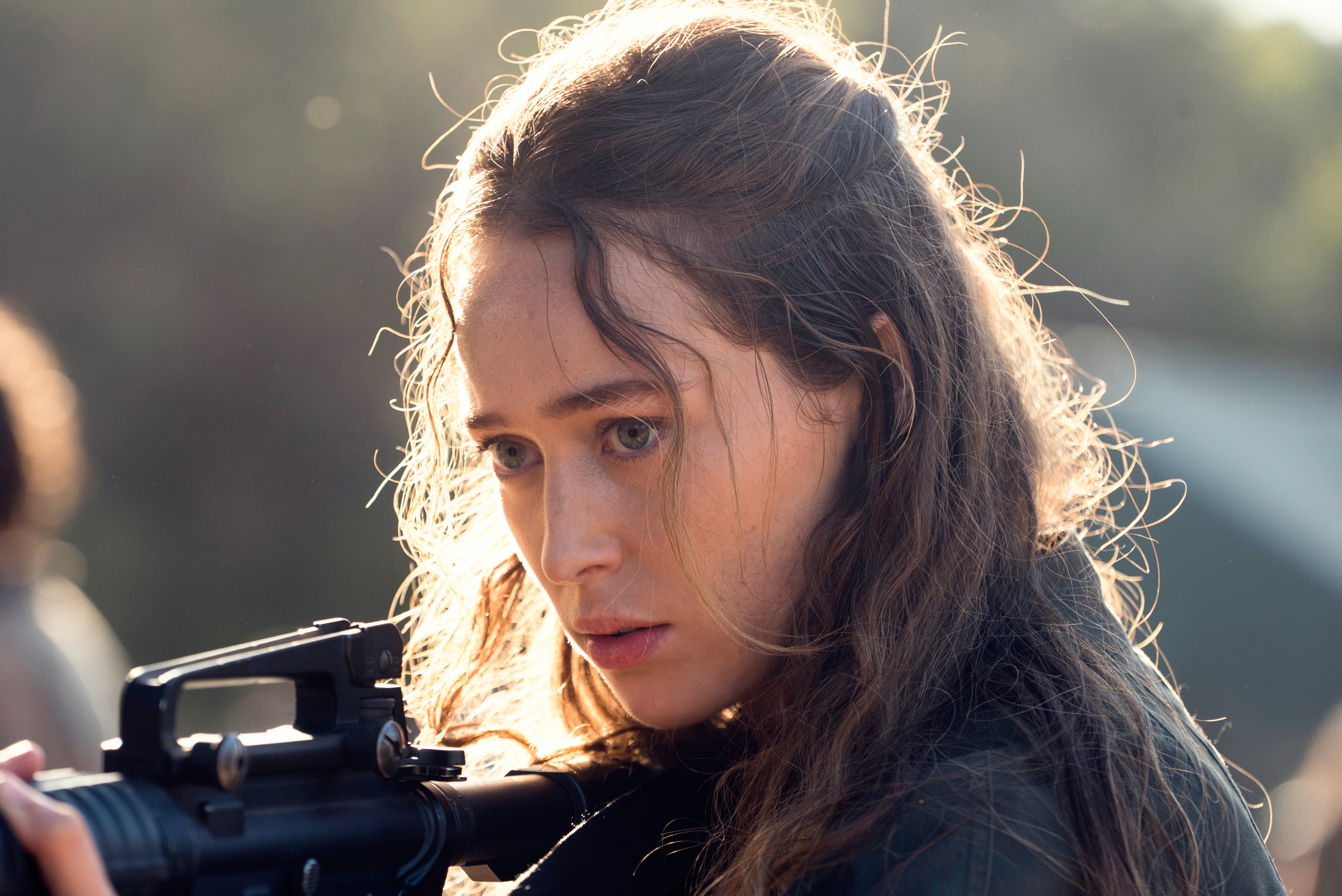 Alicia Clark from The Walking Dead HD Wallpaper