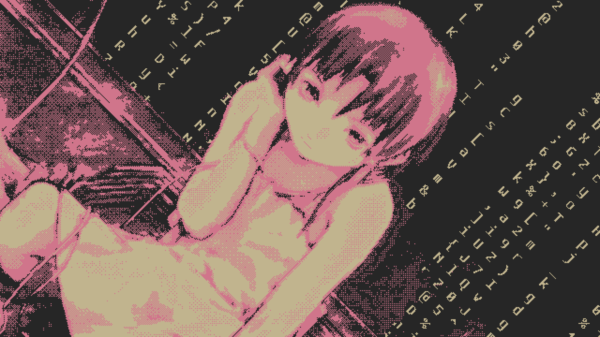 Lain Iwakura from Serial Experiments Lain HD Wallpaper