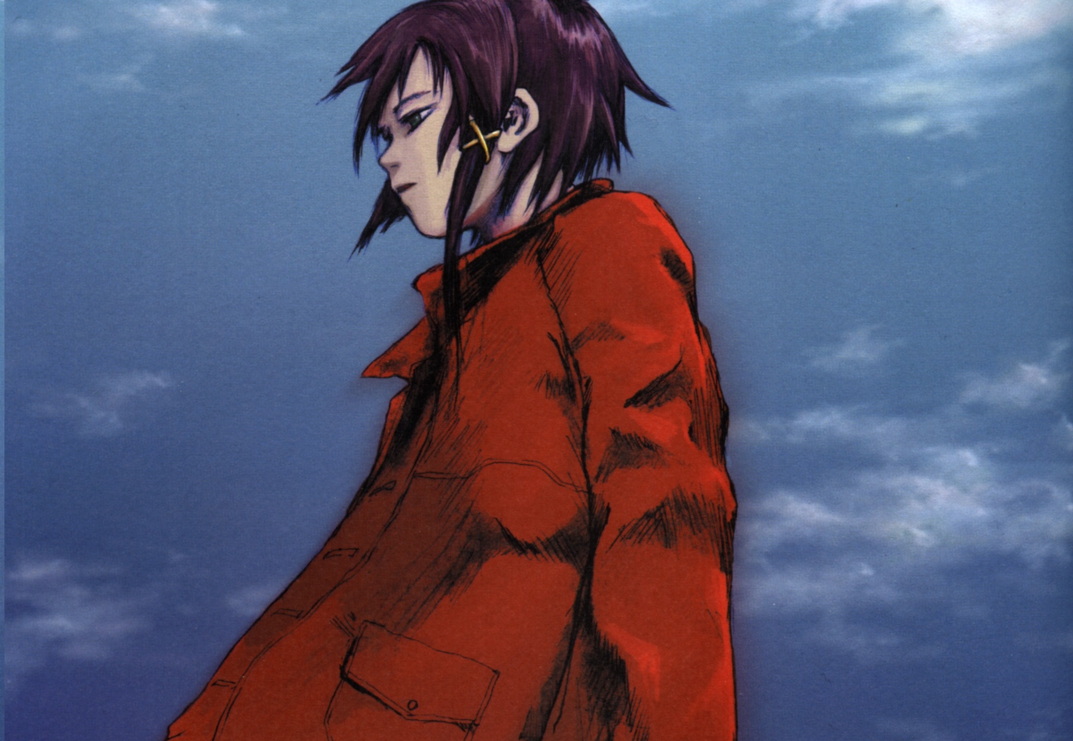 Lain Iwakura from Serial Experiments Lain HD Wallpaper