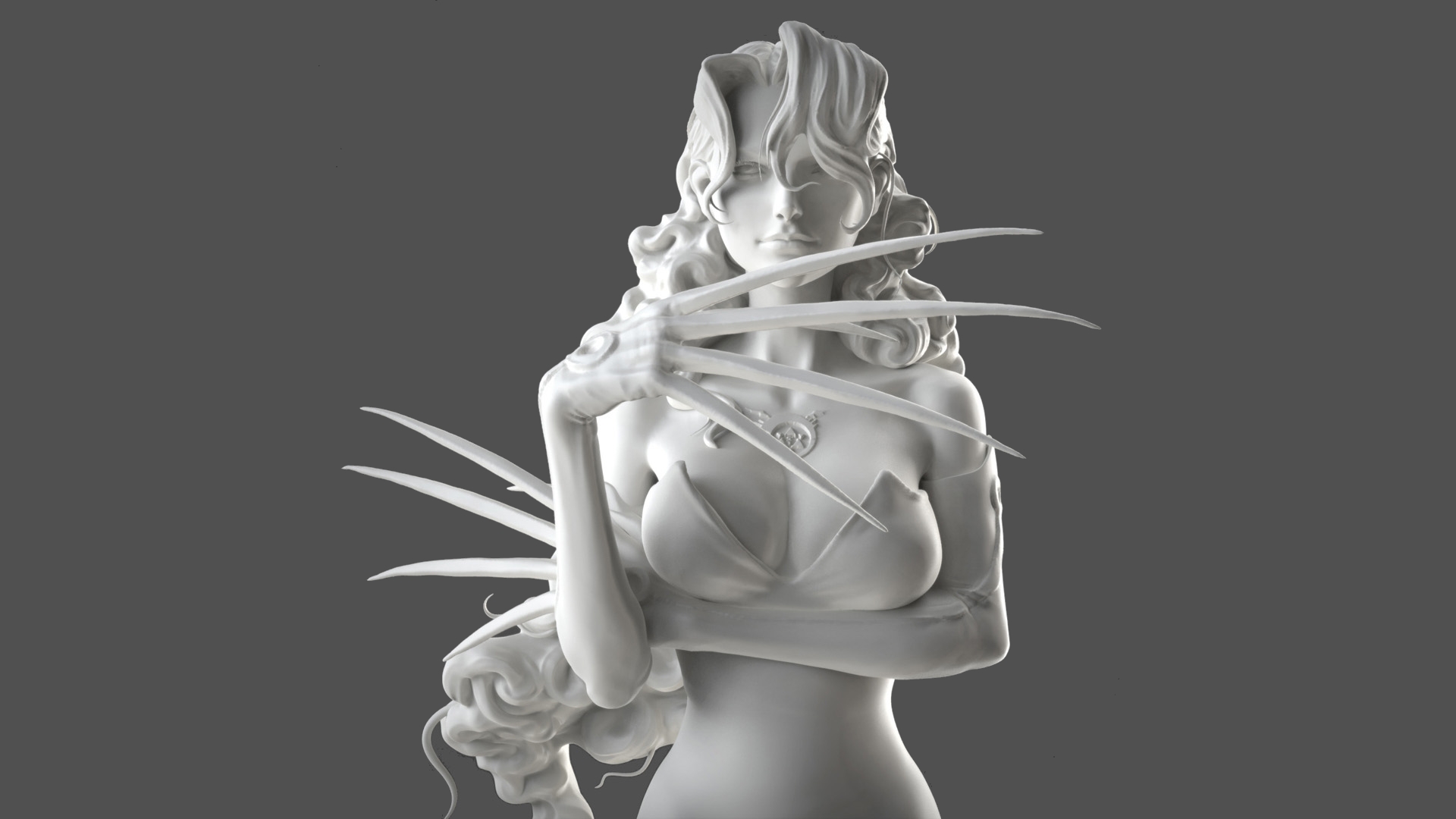 Lust from Fullmetal Alchemist HD Wallpaper