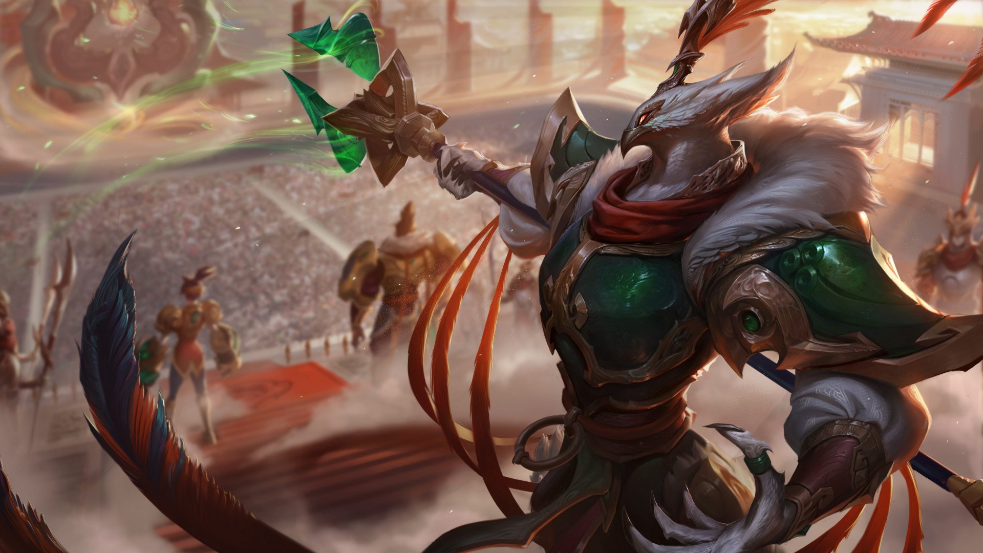 Azir from League of Legends HD Wallpaper