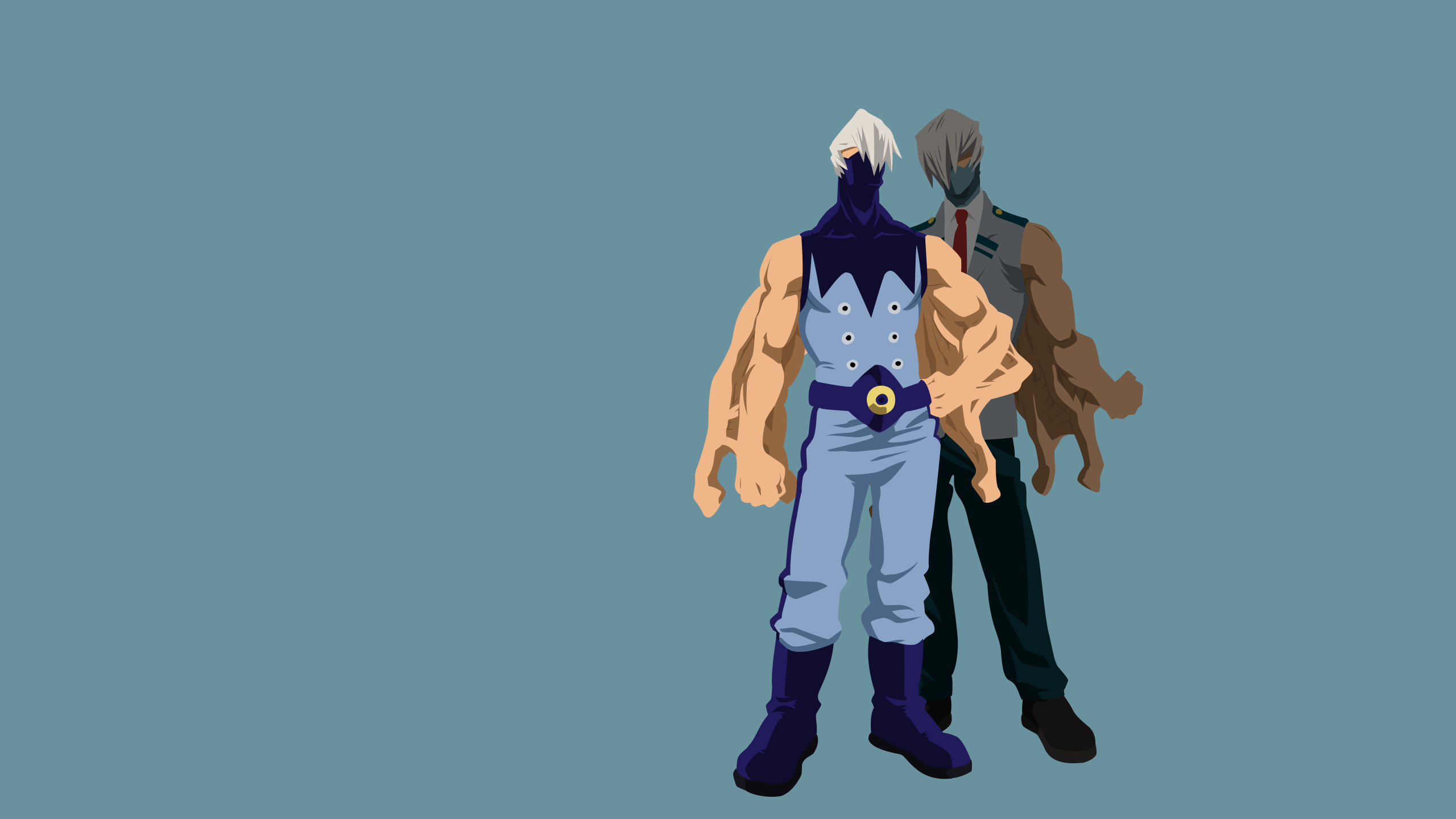 Mezo Shoji and another character from My Hero Academia HD Wallpaper