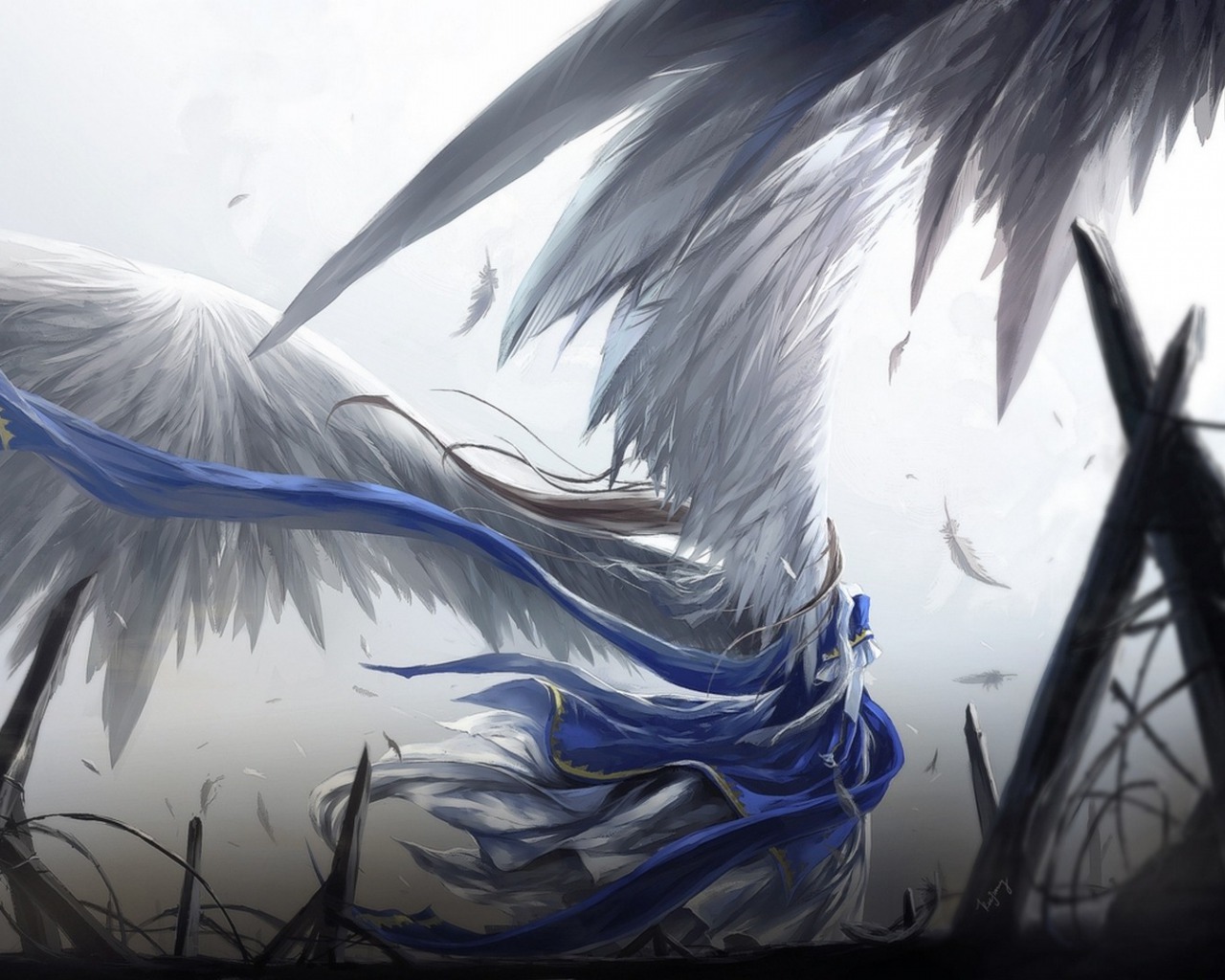 Belldandy from Ah! My Goddess HD Wallpaper