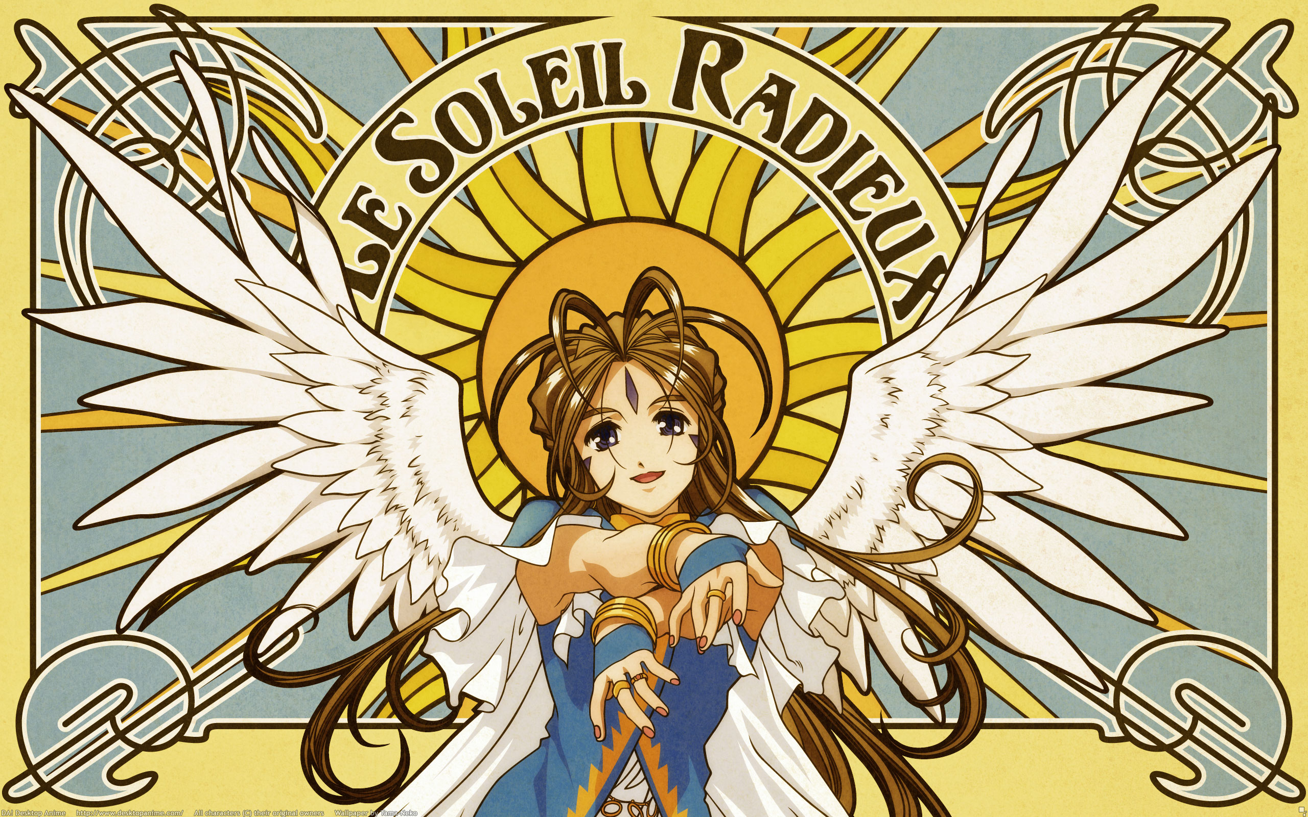 Belldandy from Ah! My Goddess HD Wallpaper