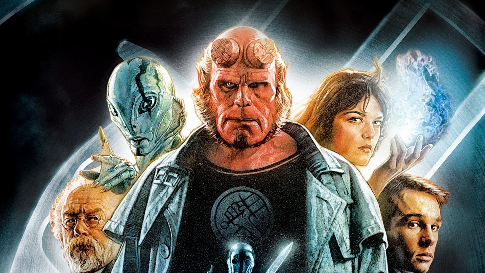 Hellboy and allies from Hellboy HD Wallpaper