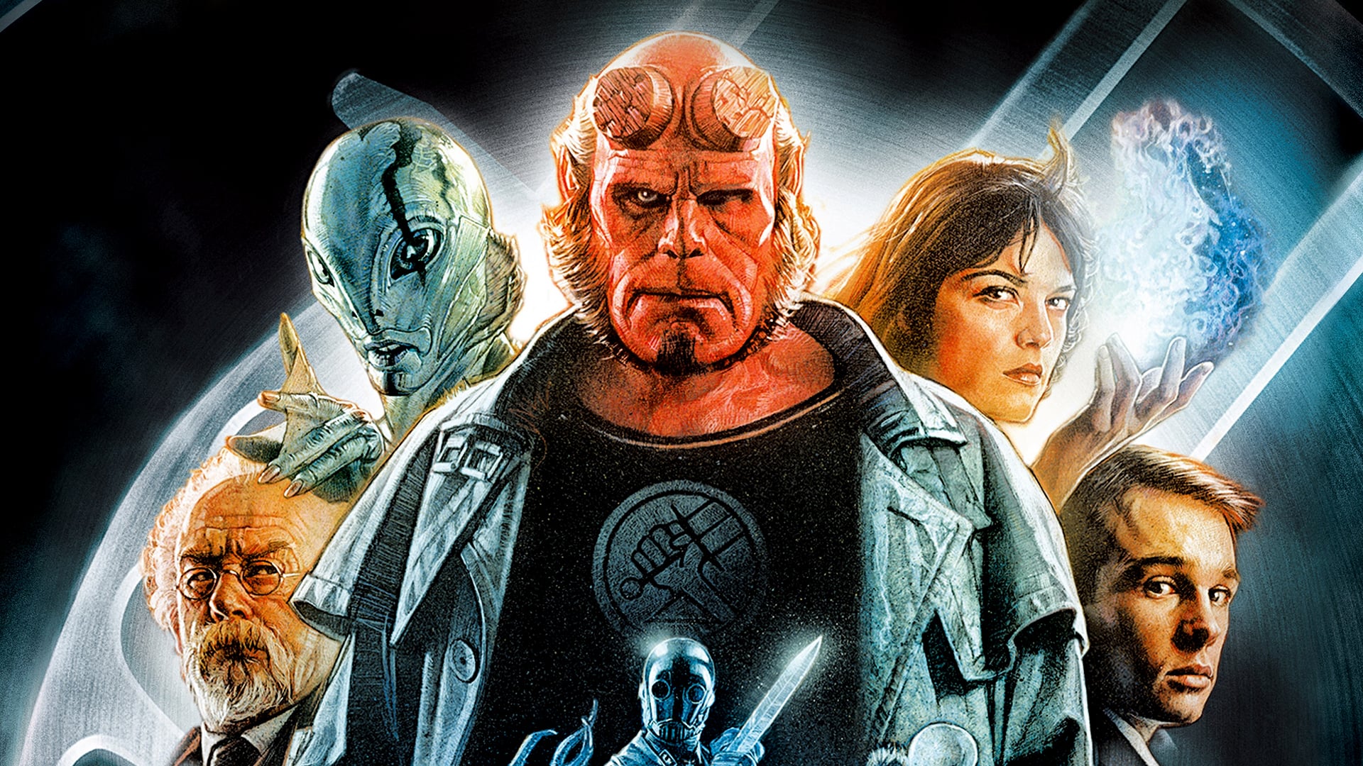 Hellboy and B.P.R.D. characters HD Wallpaper