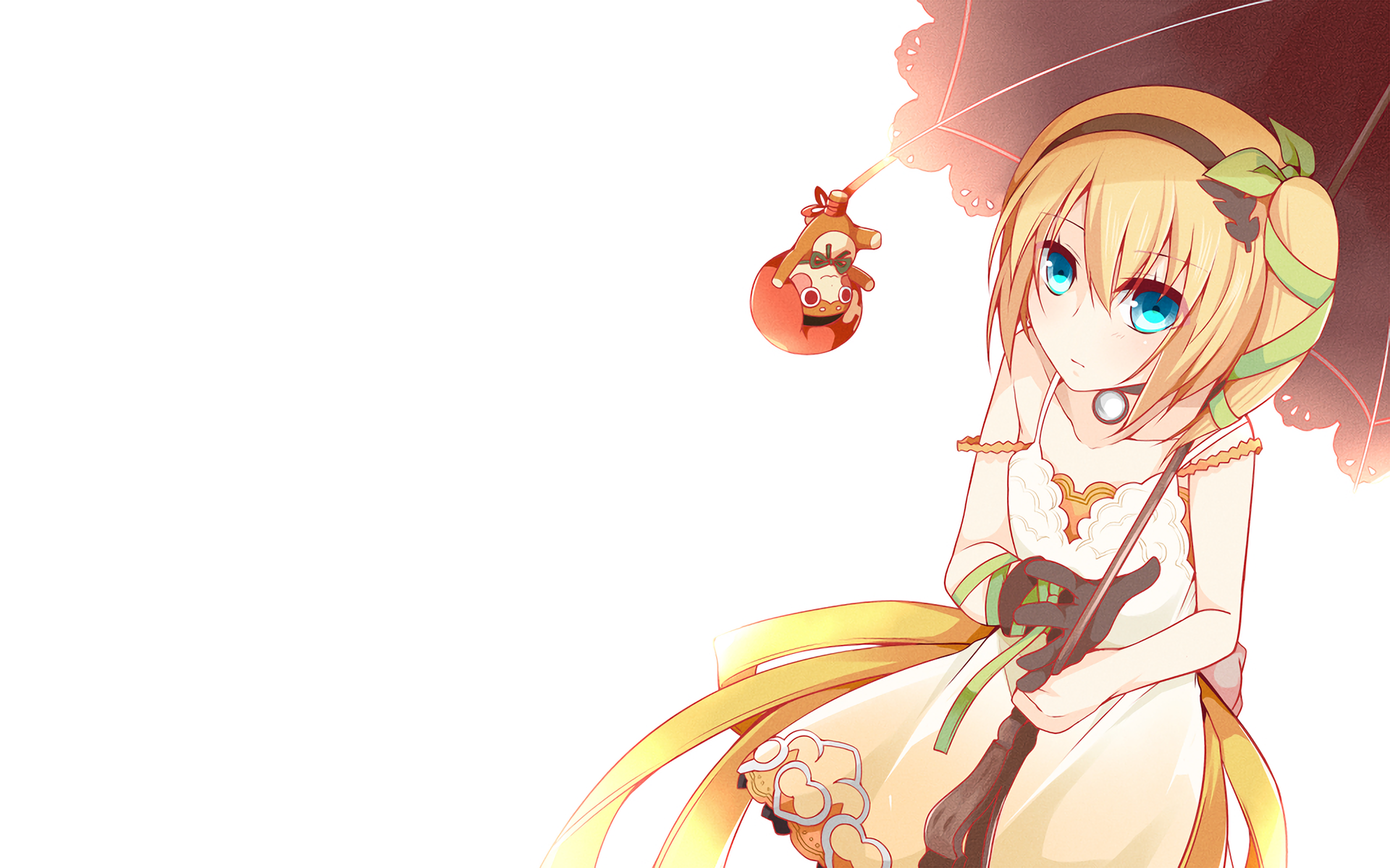 Edna from Tales of Zestiria holding an umbrella HD Wallpaper