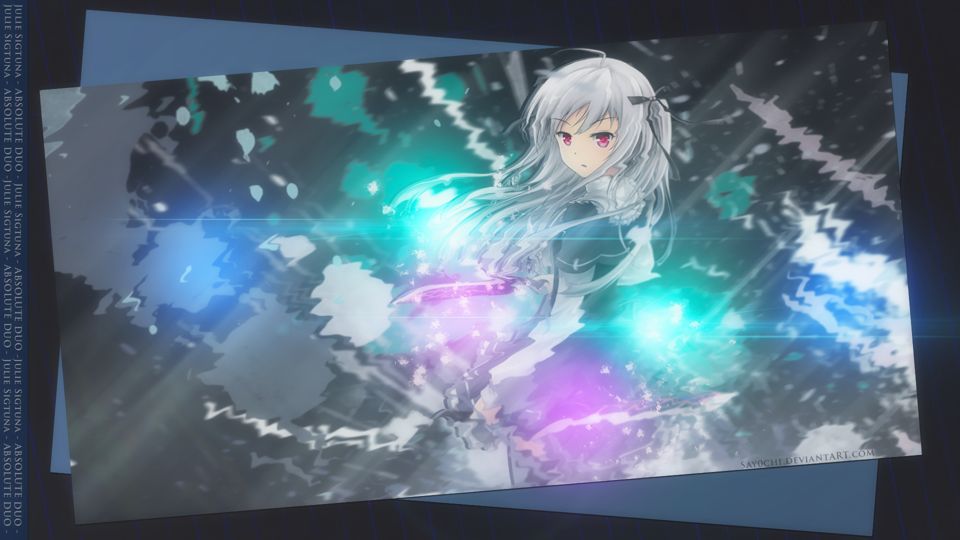 Julie Sigtuna from Absolute Duo HD Wallpaper