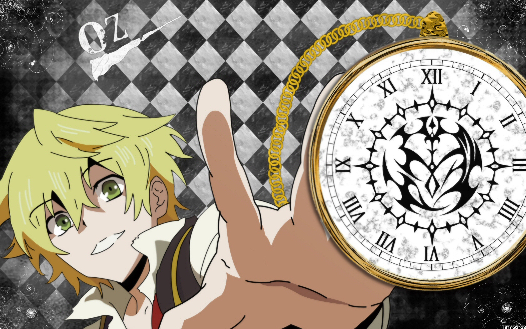 Oz Vessalius from Pandora Hearts HD Wallpaper