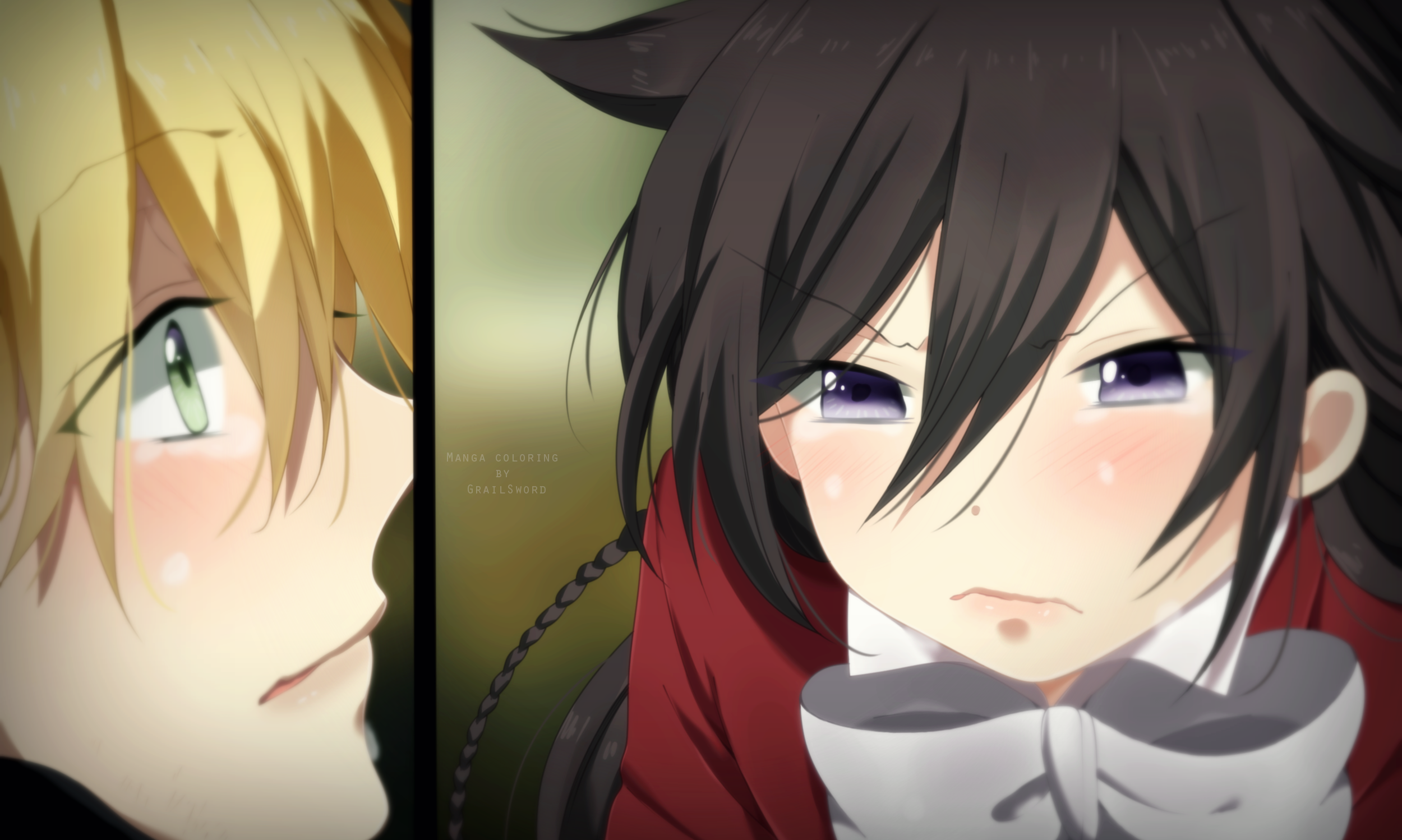 Oz Vessalius and Gilbert Nightray HD Wallpaper