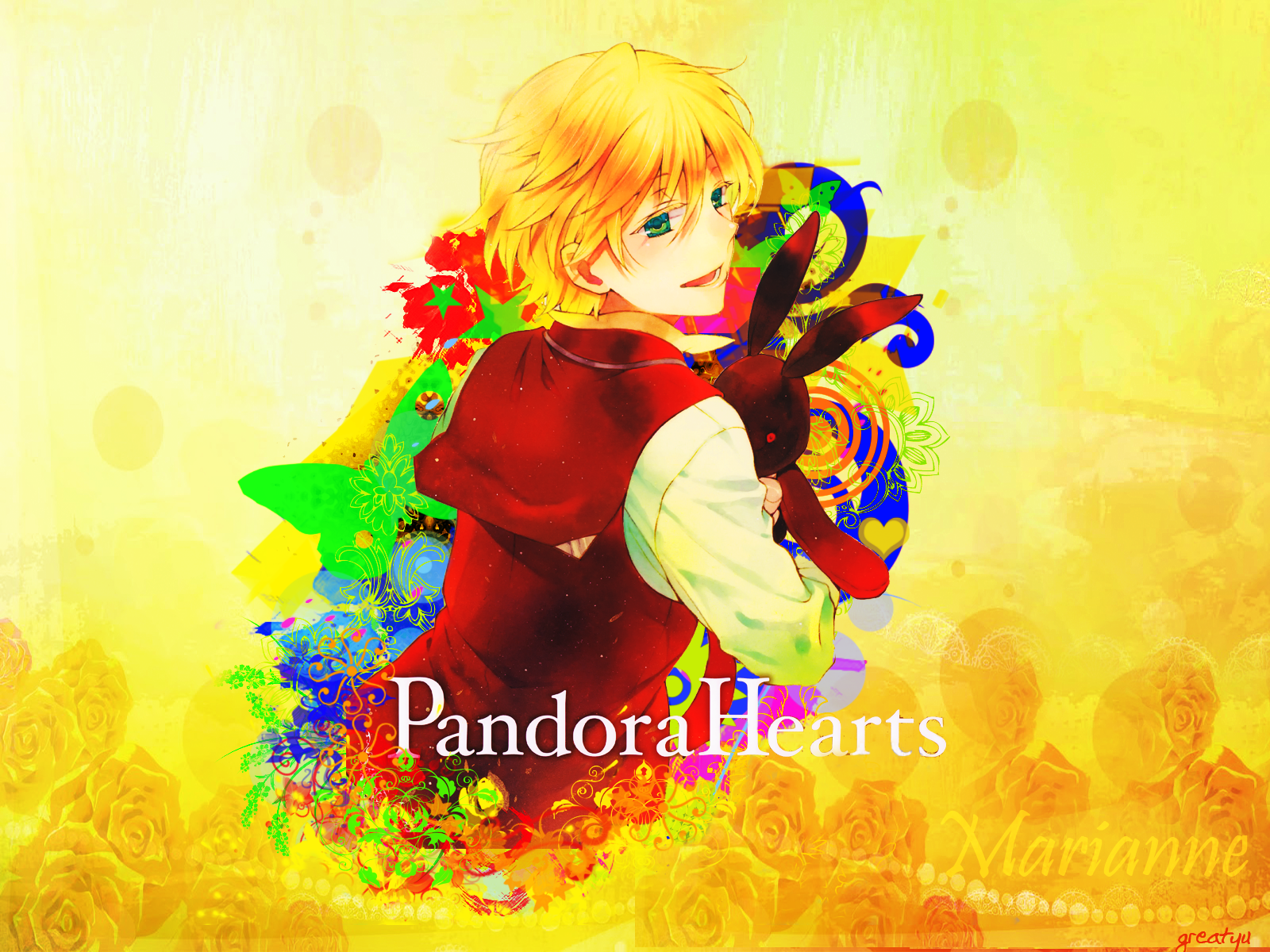 Oz Vessalius from Pandora Hearts HD Wallpaper