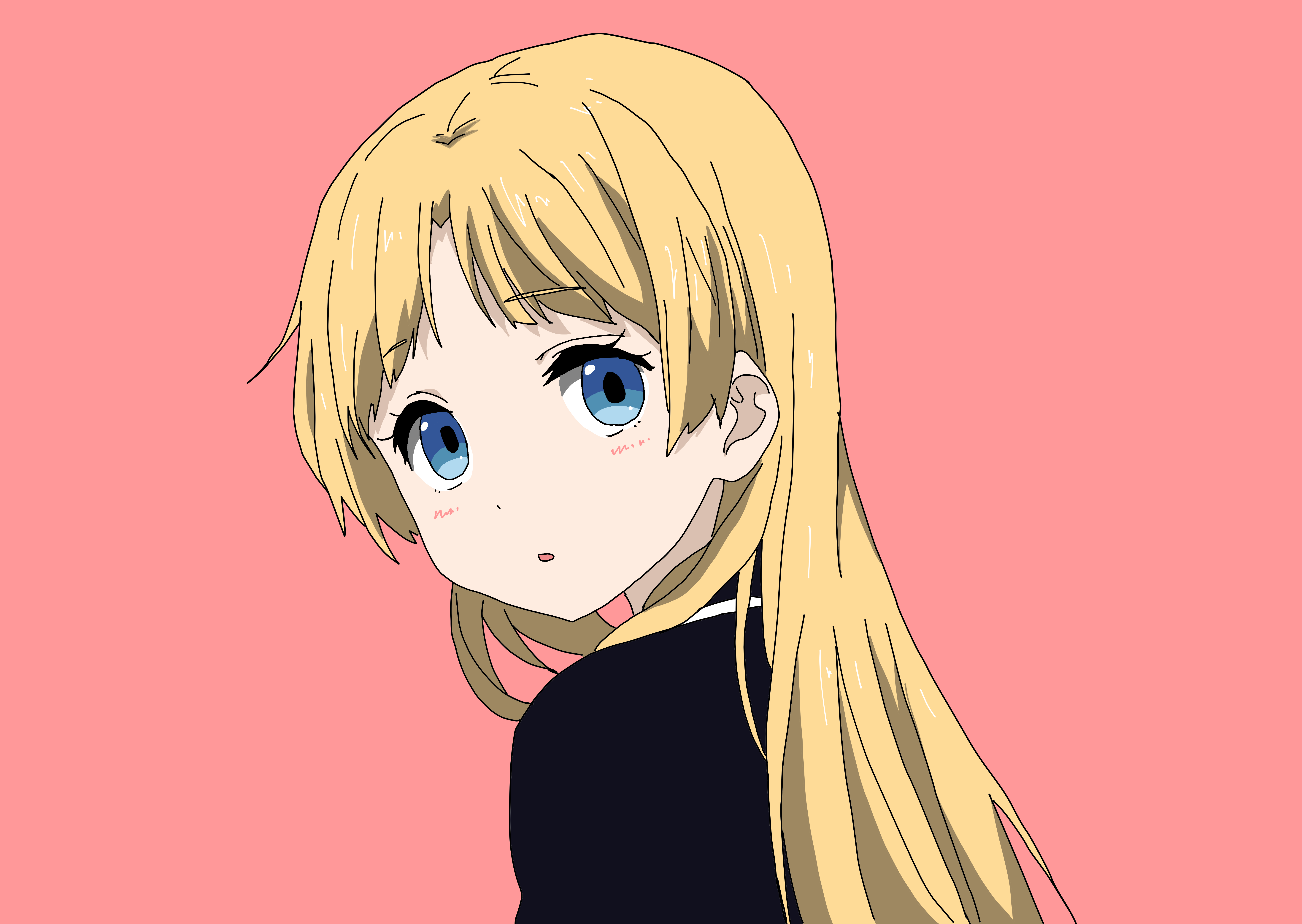Sanae Dekomori HD Wallpaper