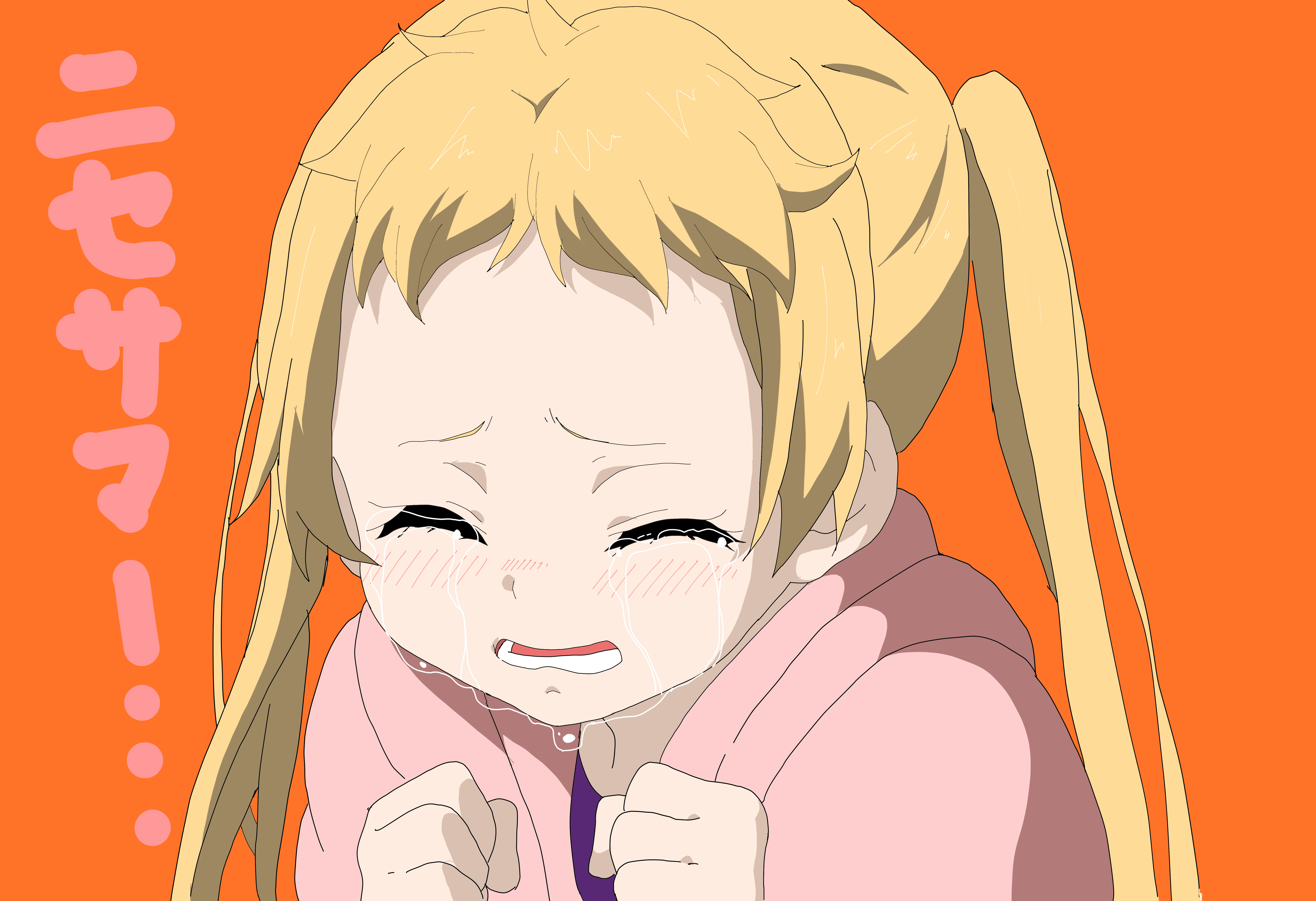 Sanae Dekomori crying HD Wallpaper