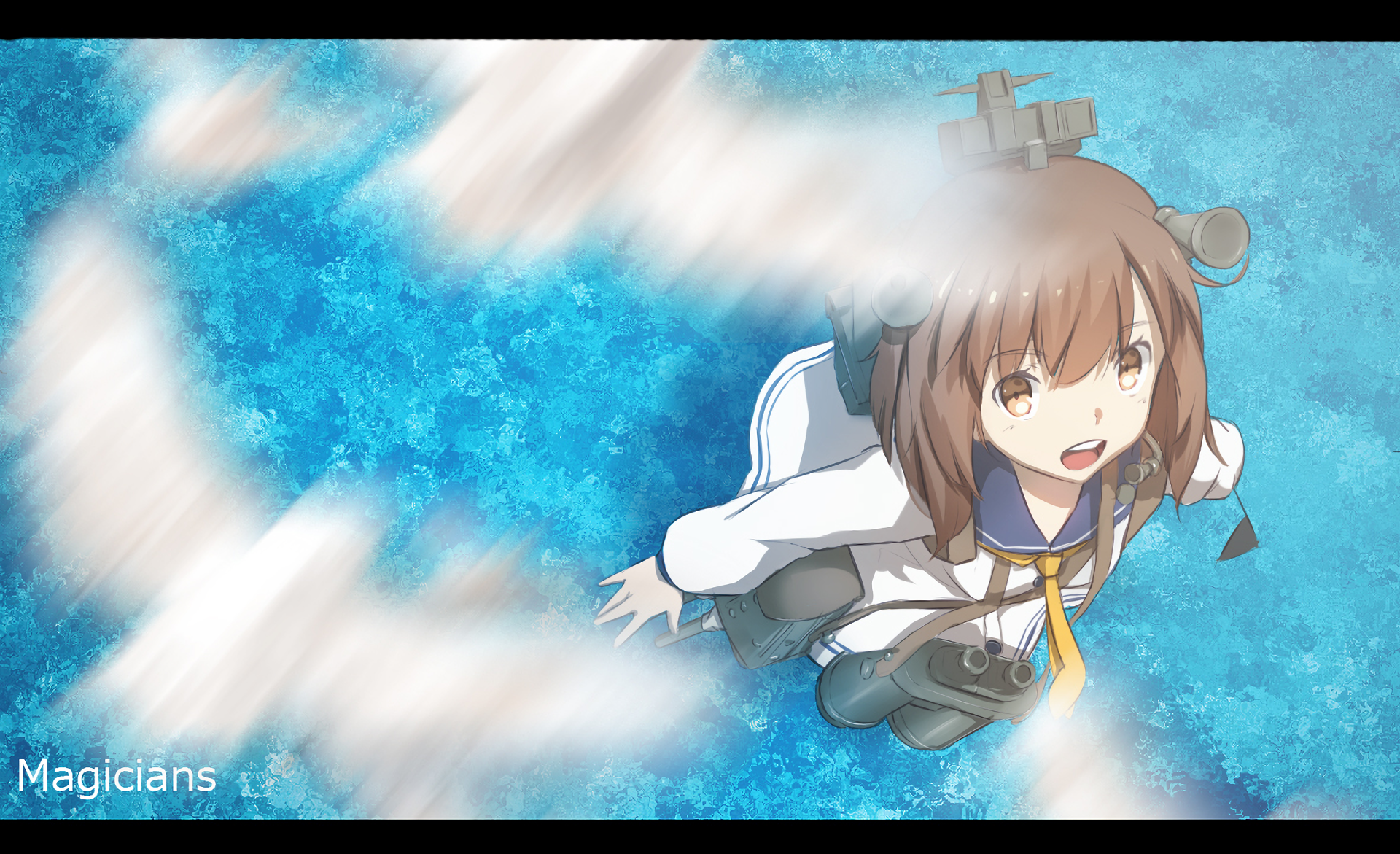 Yukikaze from Kantai Collection HD Wallpaper
