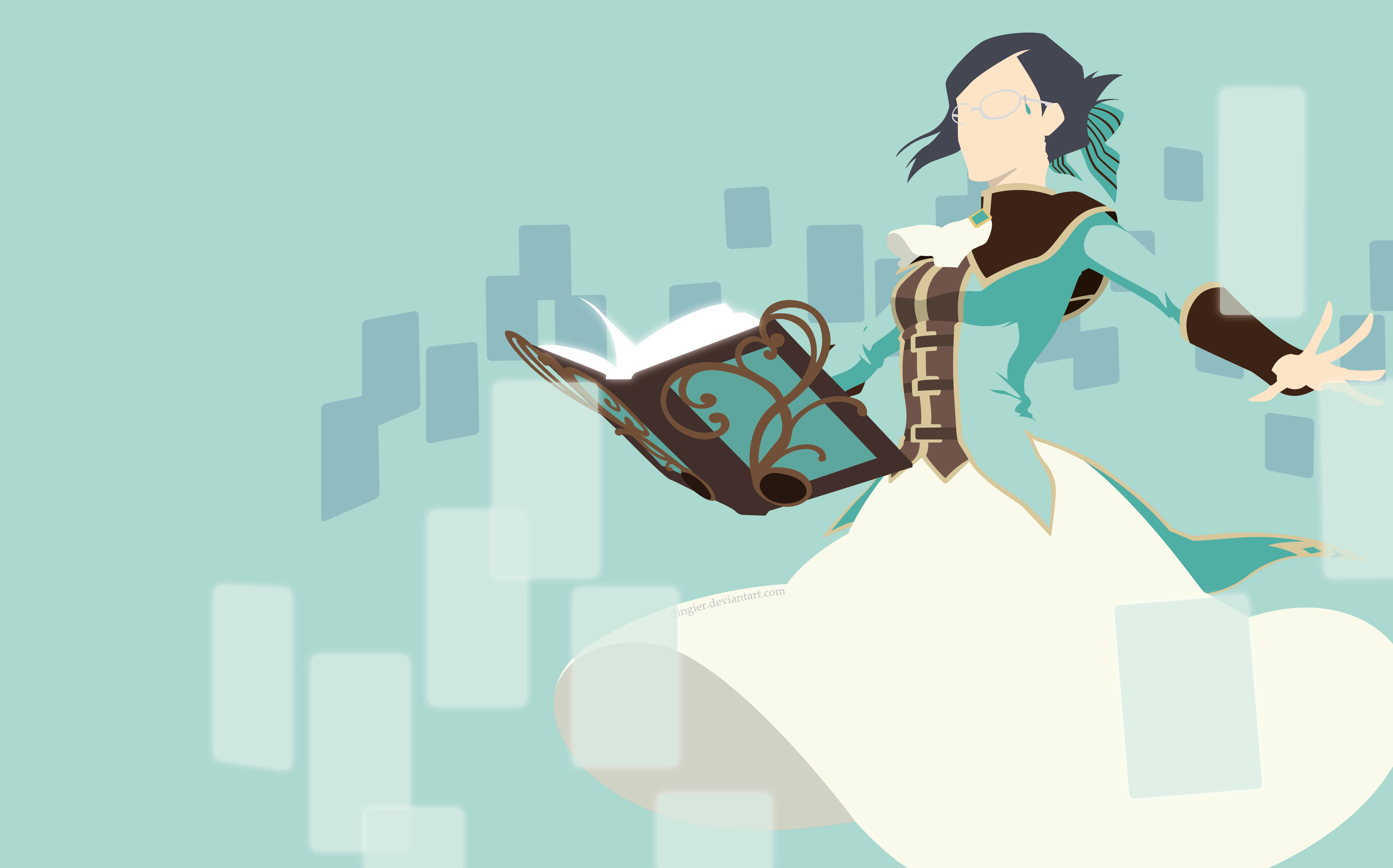 Nanao Ise holding a book HD Wallpaper
