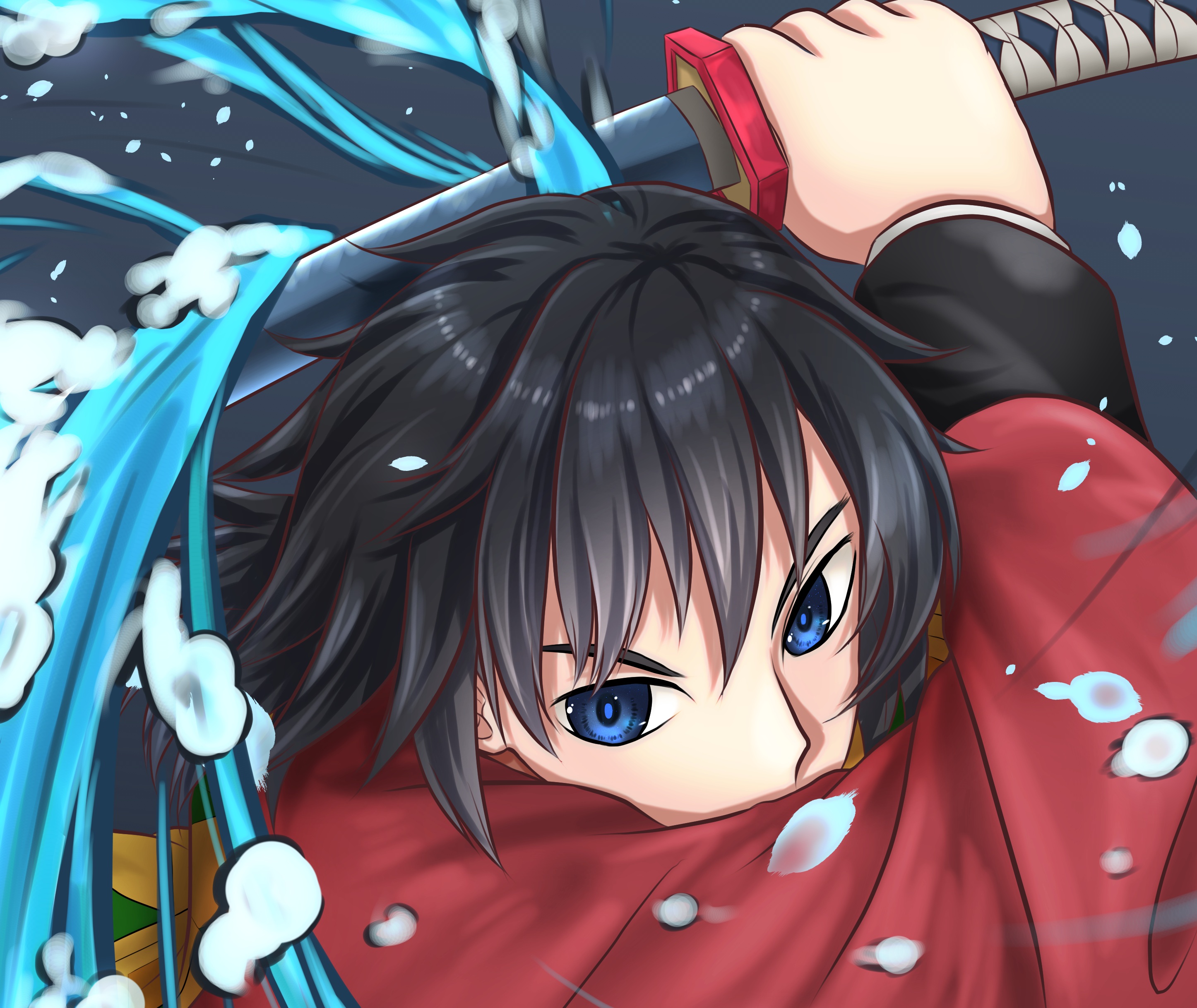 Giyuu Tomioka from Demon Slayer HD Wallpaper