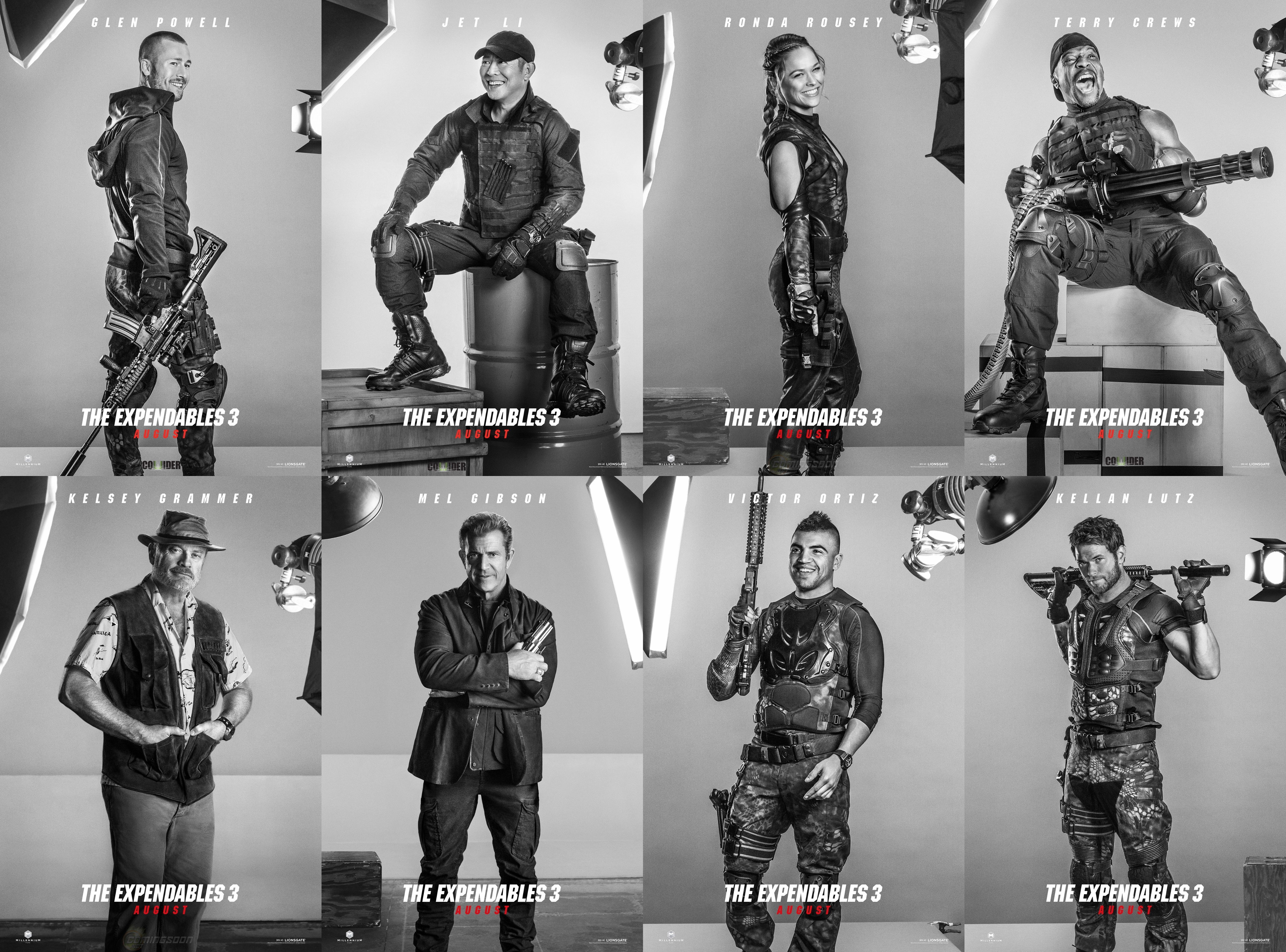 The Expendables 3 Cast Poster HD Wallpaper