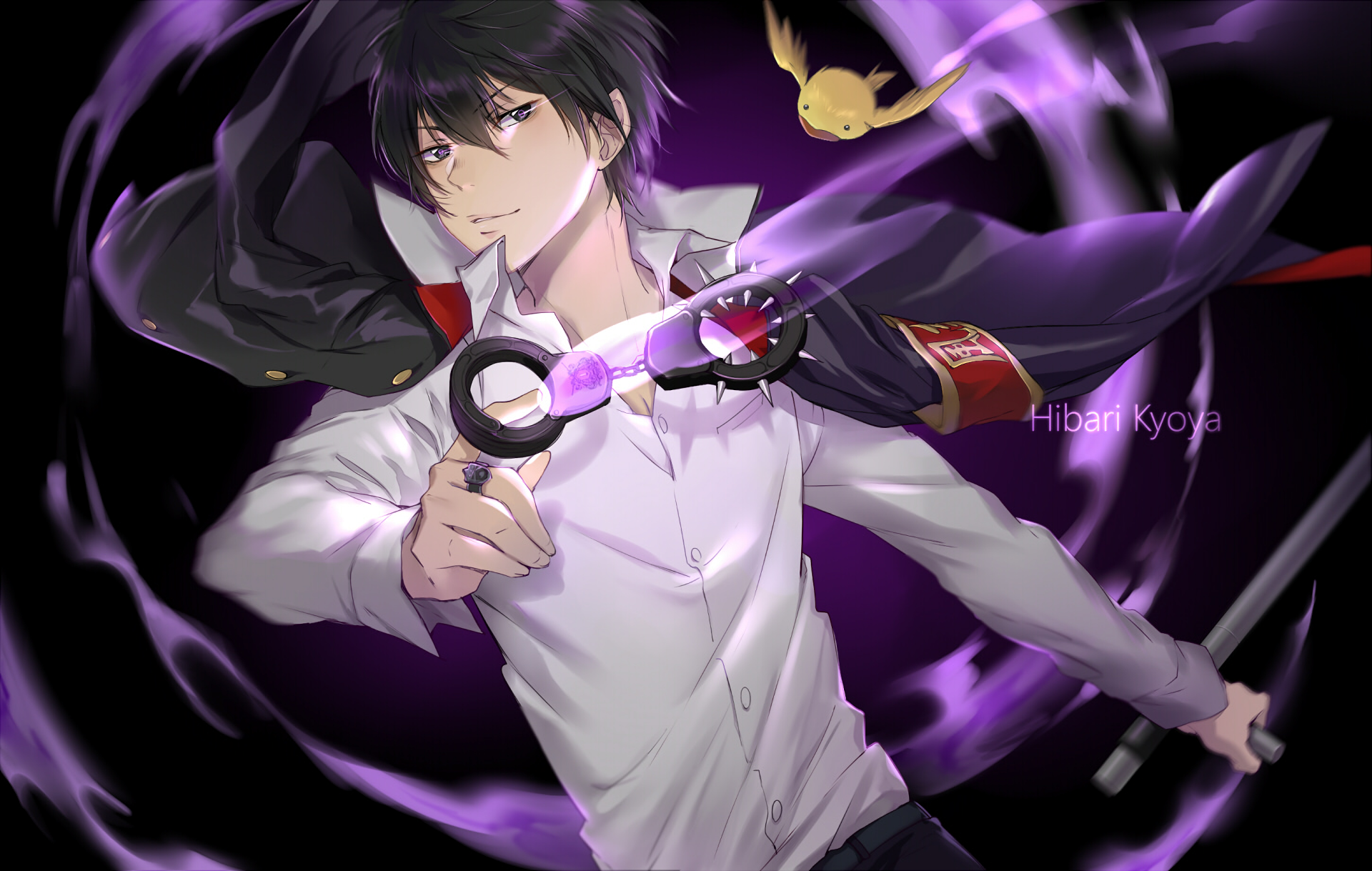 Hibari Kyoya from Reborn! HD Wallpaper