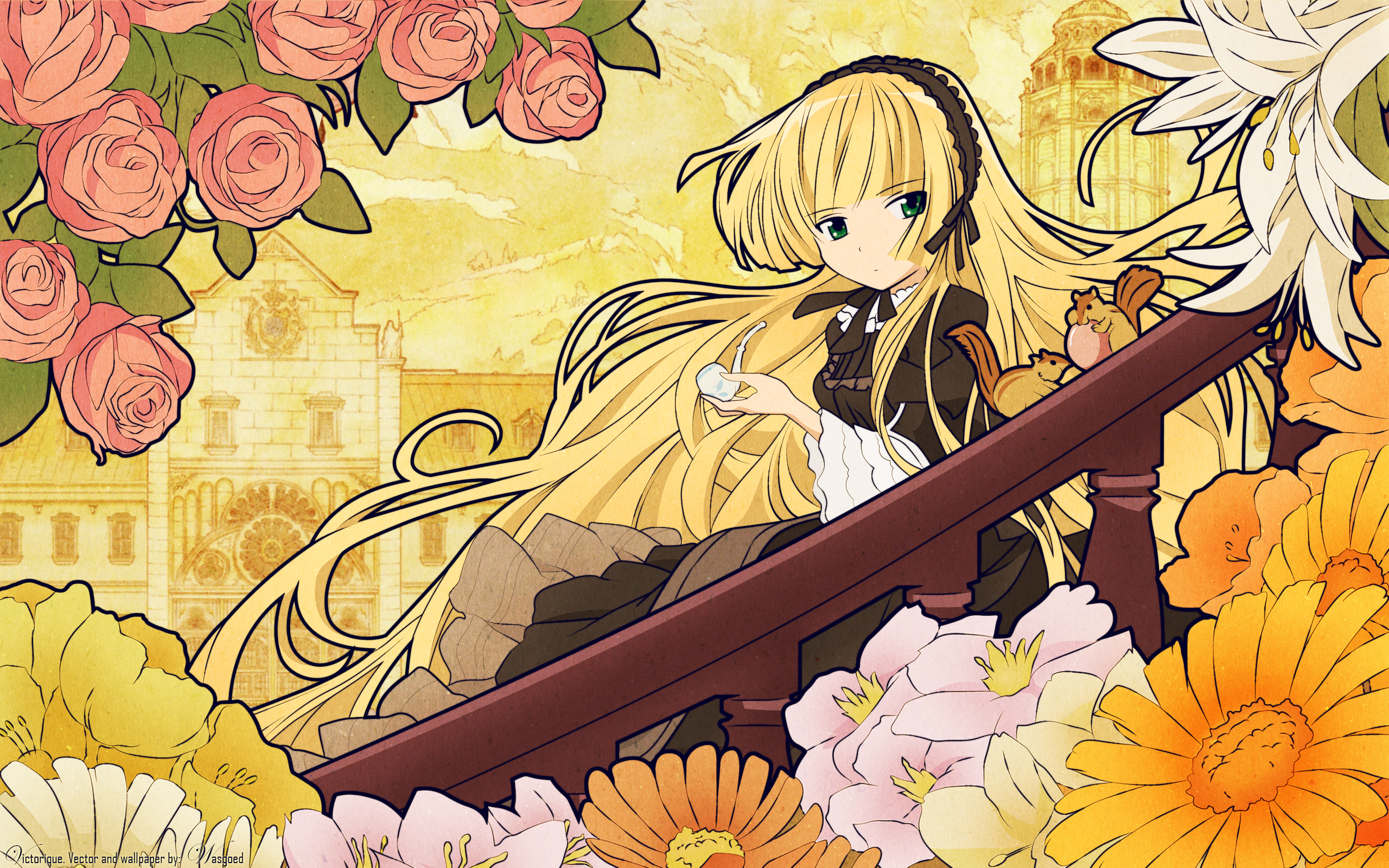 Victorique de Blois from Gosick HD Wallpaper