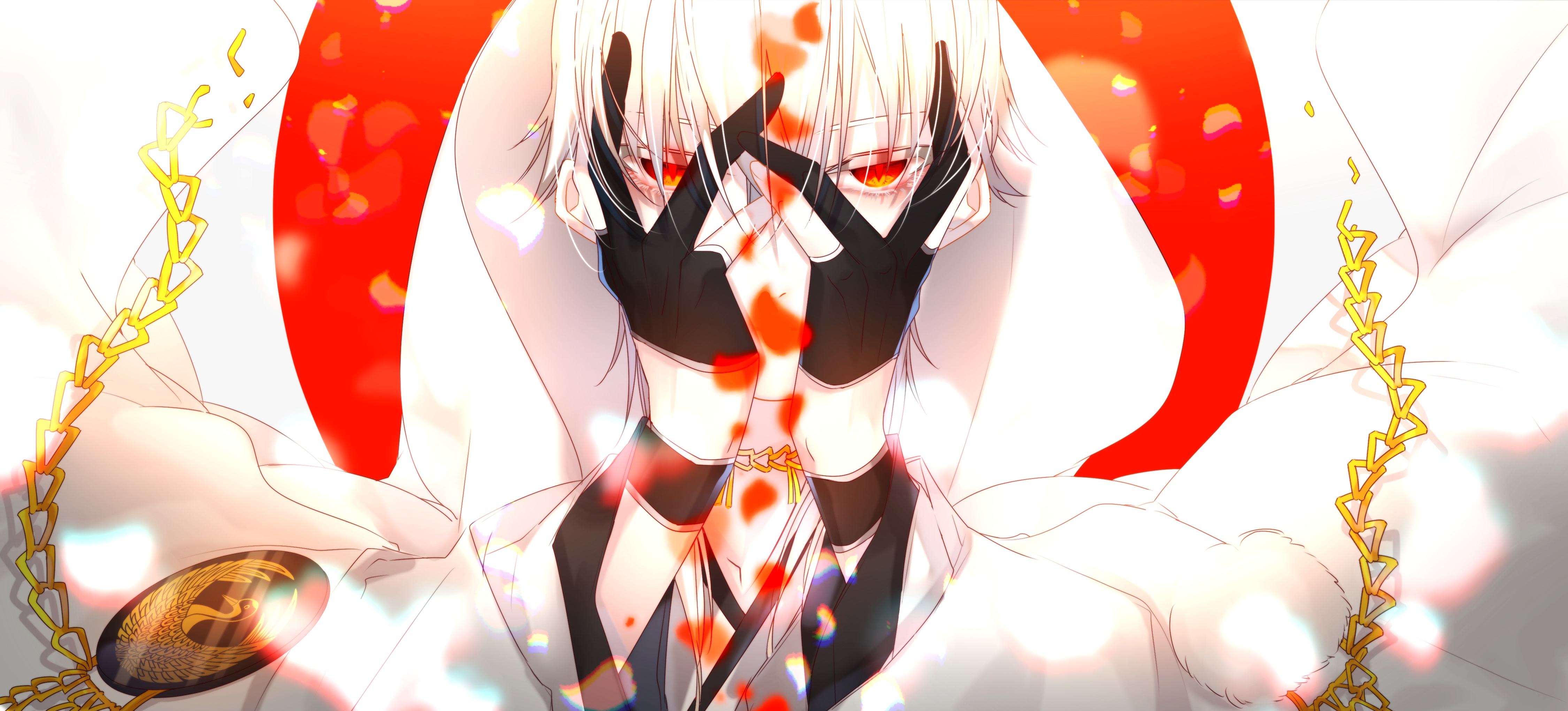 Tsurumaru Kuninaga from Touken Ranbu HD Wallpaper