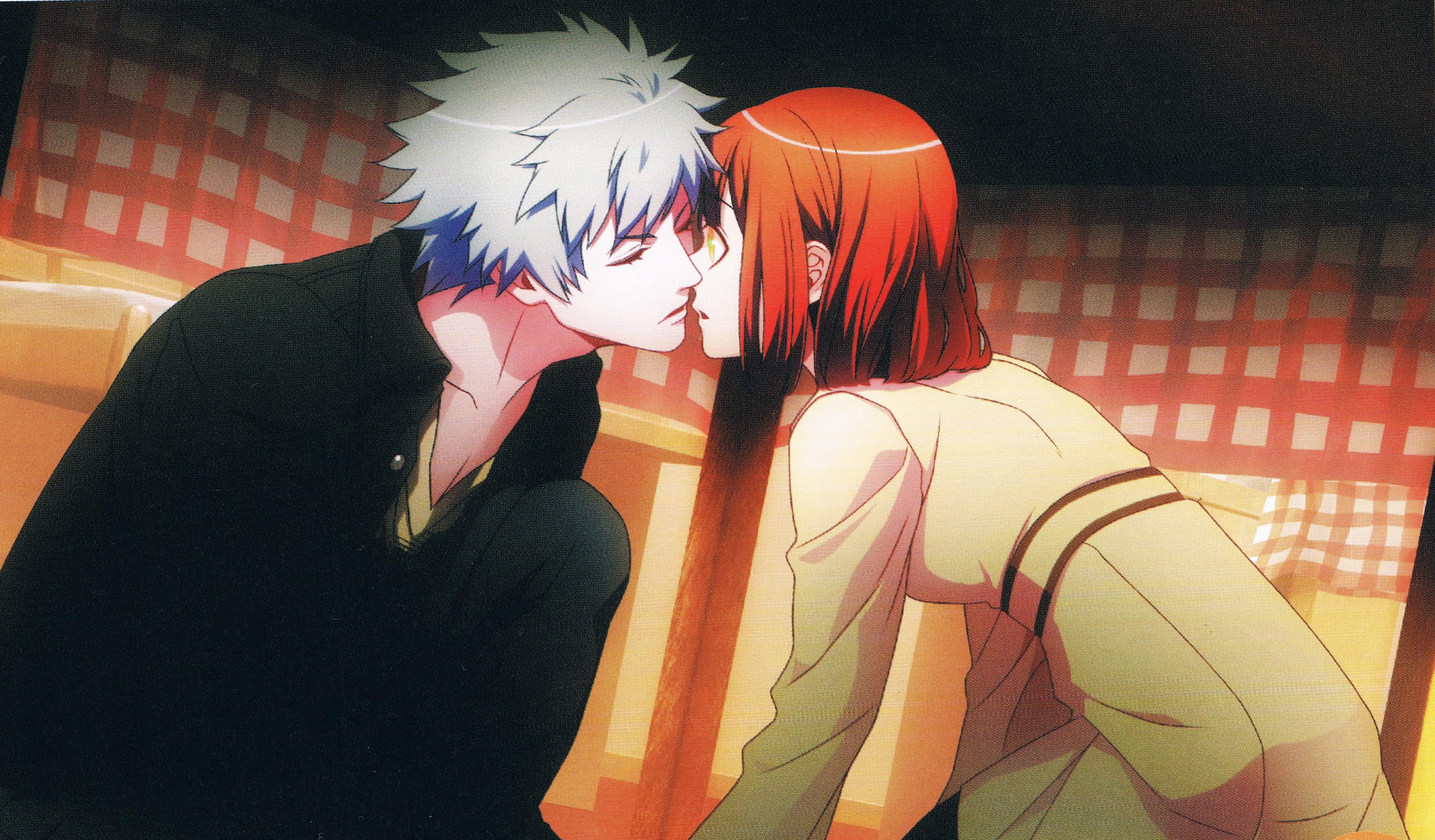 Nanami Haruka kissing HD Wallpaper