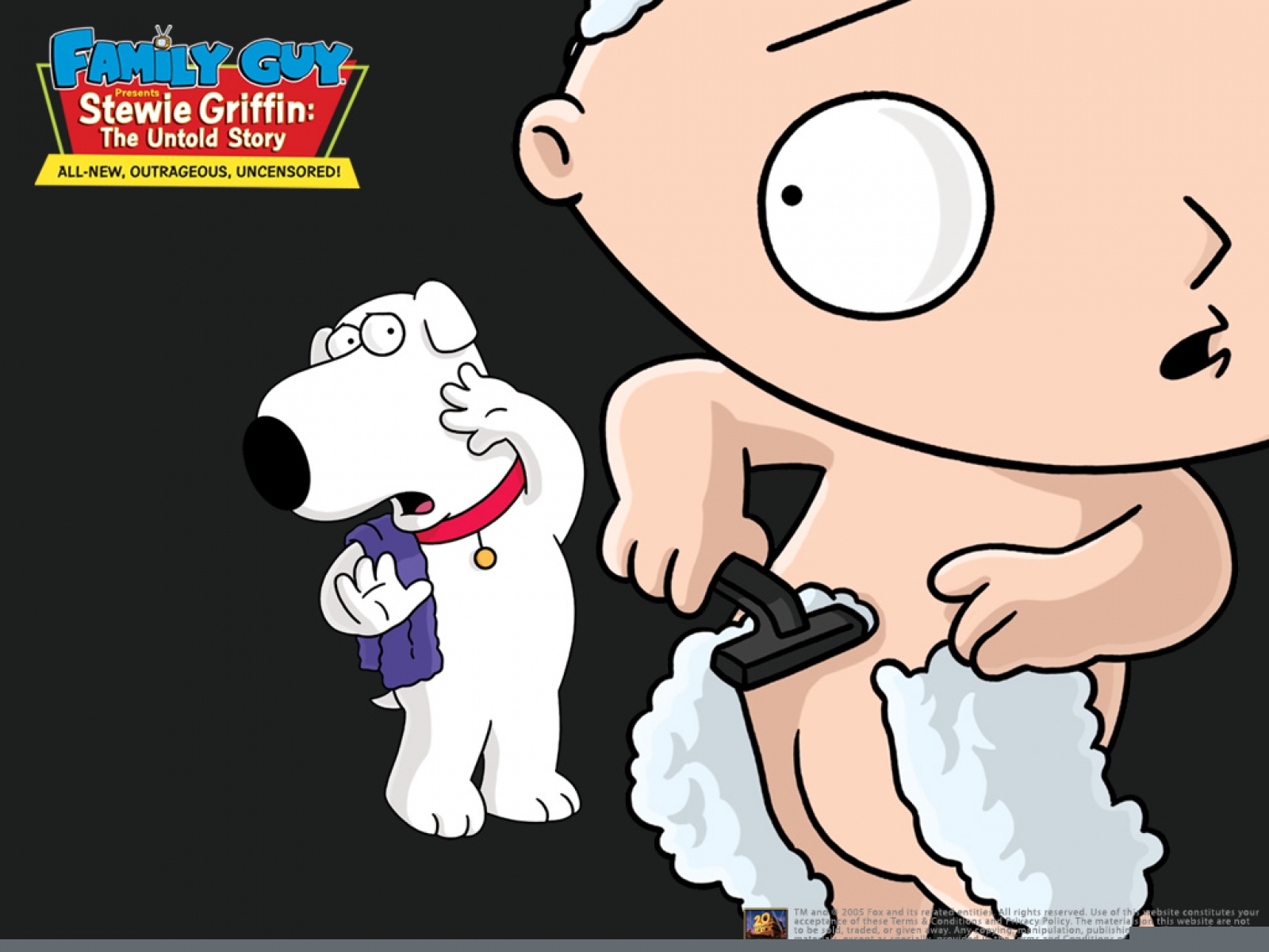 Stewie Griffin and Brian from Family Guy HD Wallpaper
