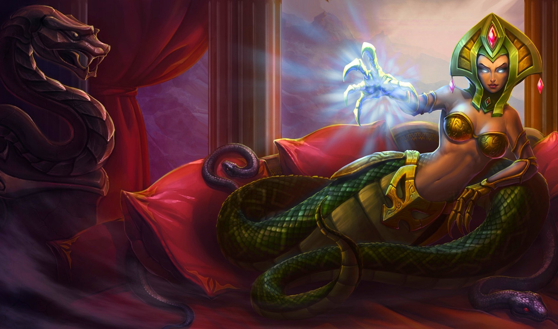 Cassiopeia from League of Legends HD Wallpaper