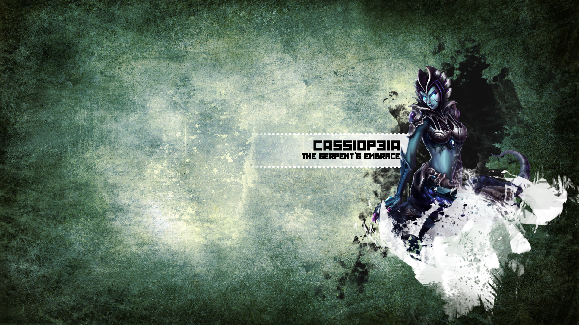 Cassiopeia The Serpent's Embrace from League of Legends HD Wallpaper