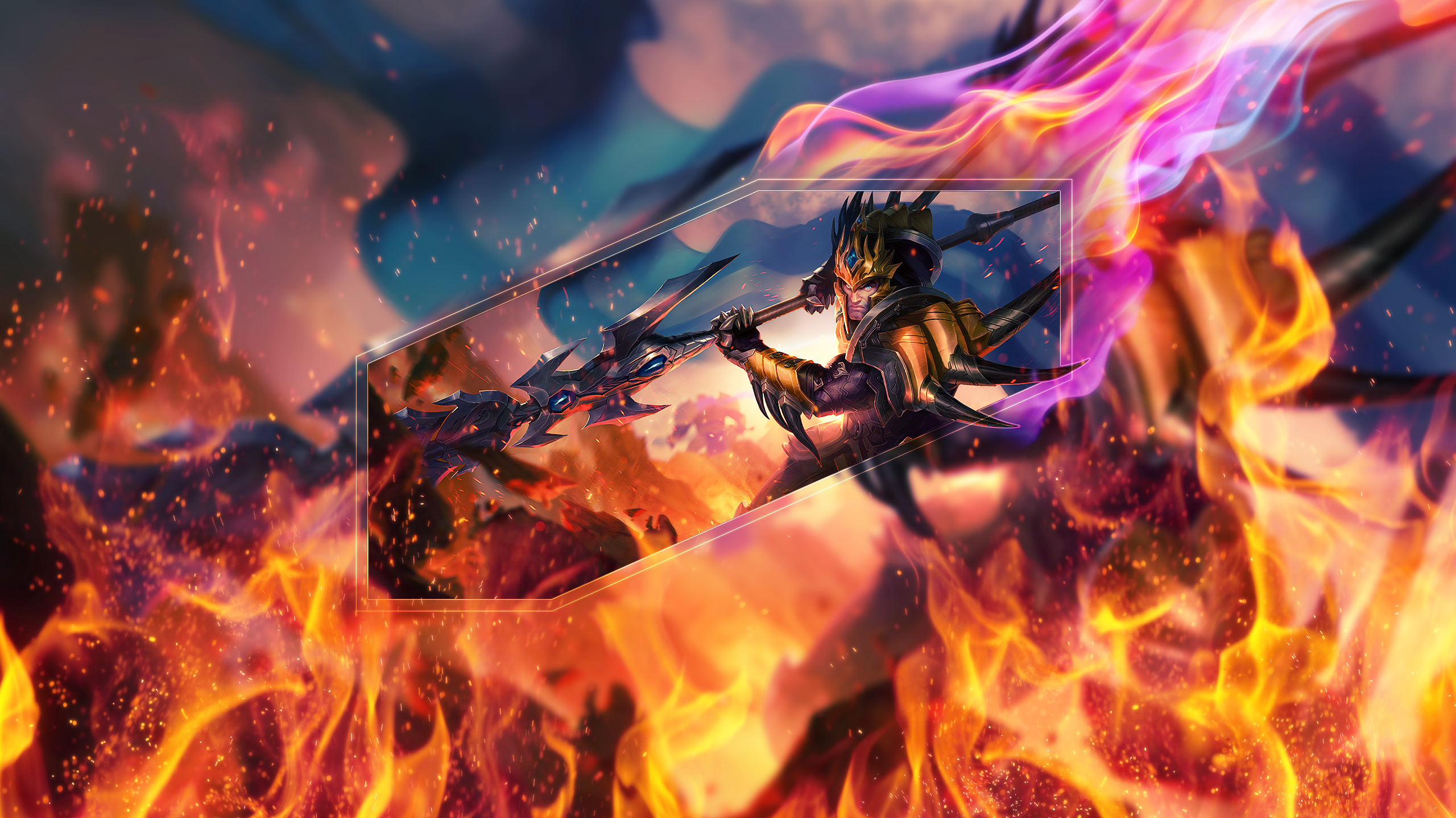 Jarvan IV from League of Legends HD Wallpaper