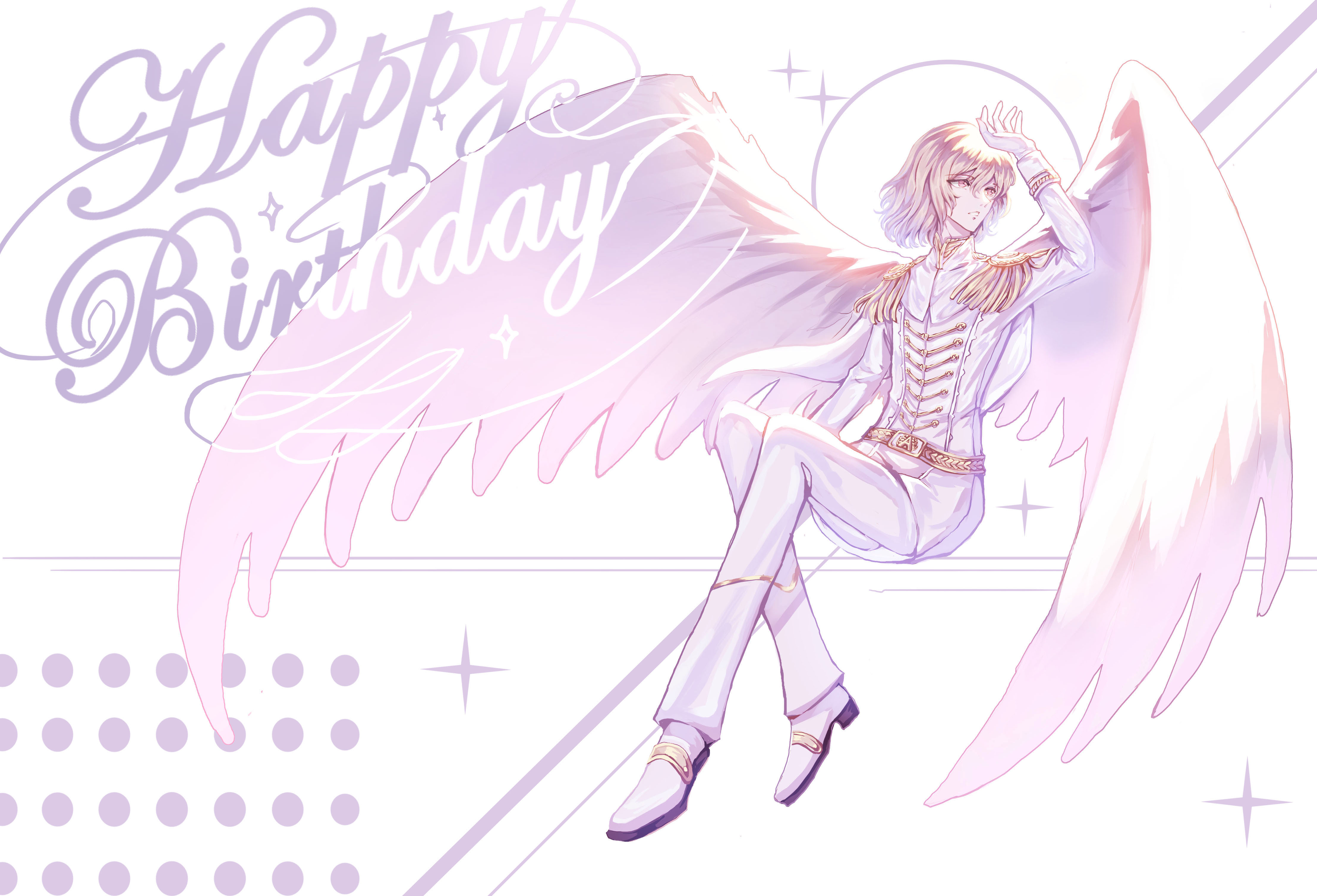 Goro Akechi from Persona 5 Happy Birthday HD Wallpaper