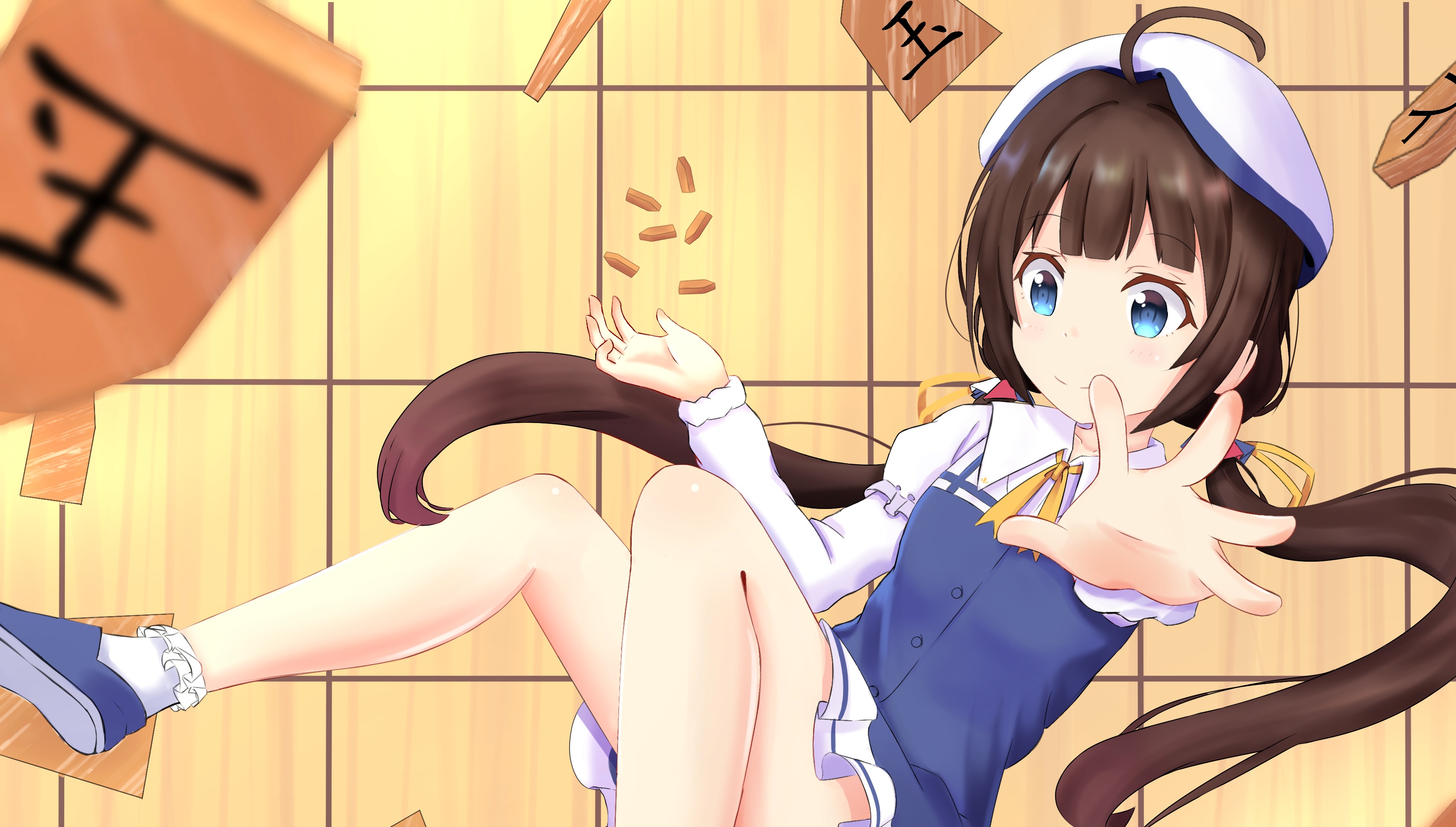 Ai Hinatsuru playing Shogi HD Wallpaper