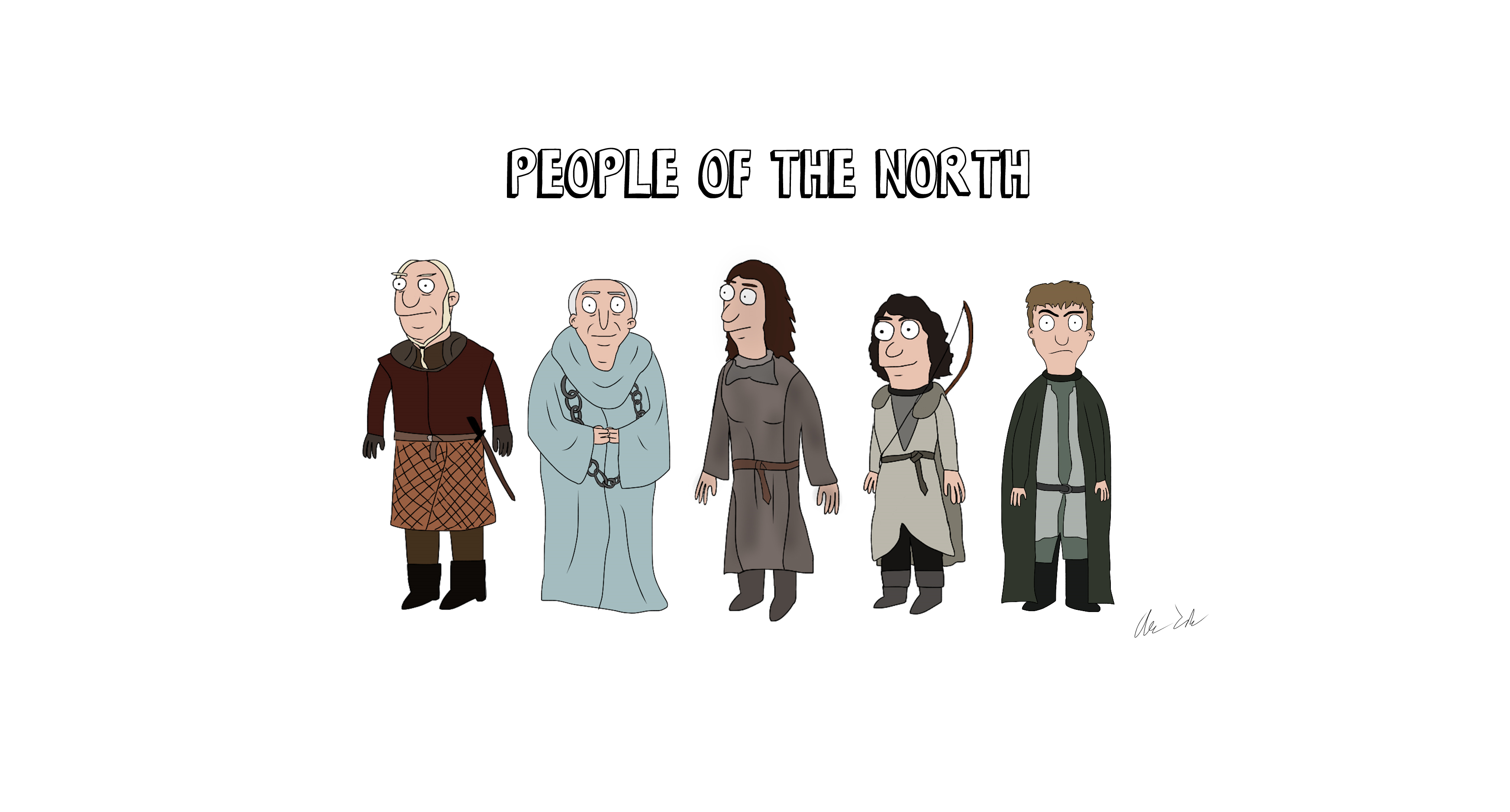 People of the North from Game of Thrones HD Wallpaper
