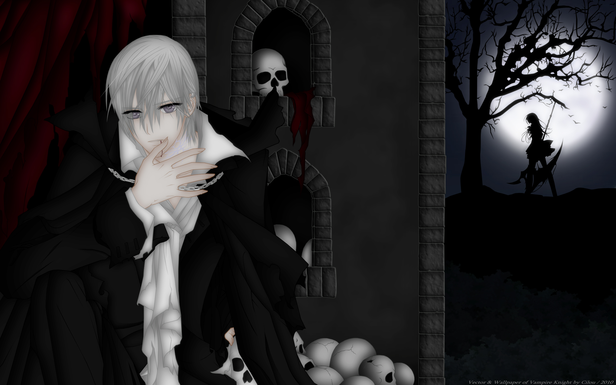 Zero Kiryu from Vampire Knight HD Wallpaper