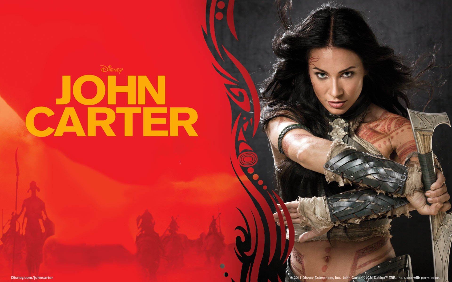 John Carter Dejah Thoris HD Wallpaper