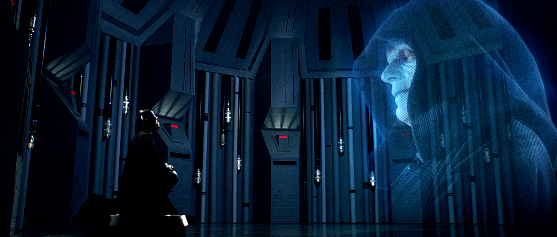 Emperor Palpatine hologram in Star Wars HD Wallpaper