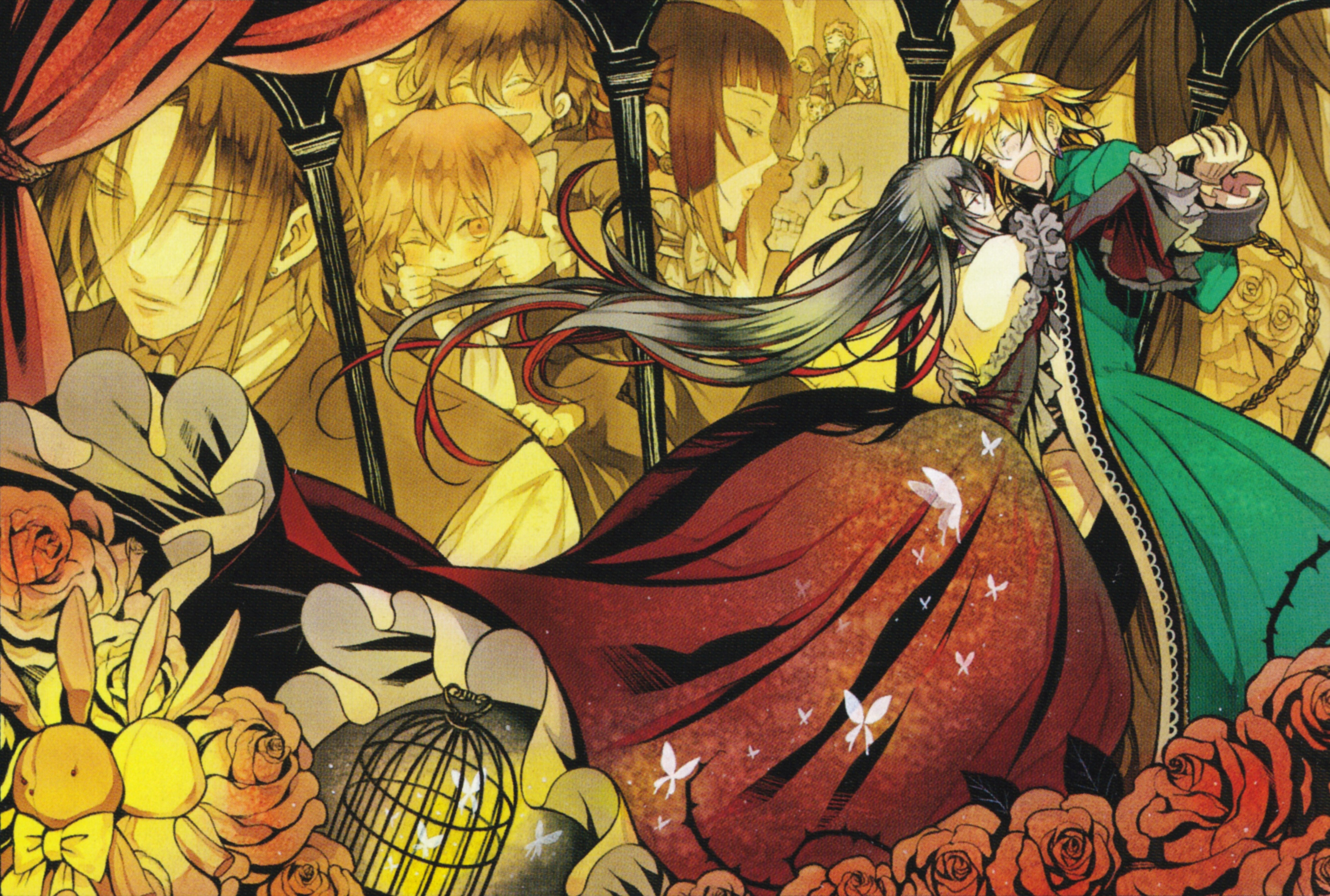 Alice Baskerville and Oz Vessalius from Pandora Hearts HD Wallpaper
