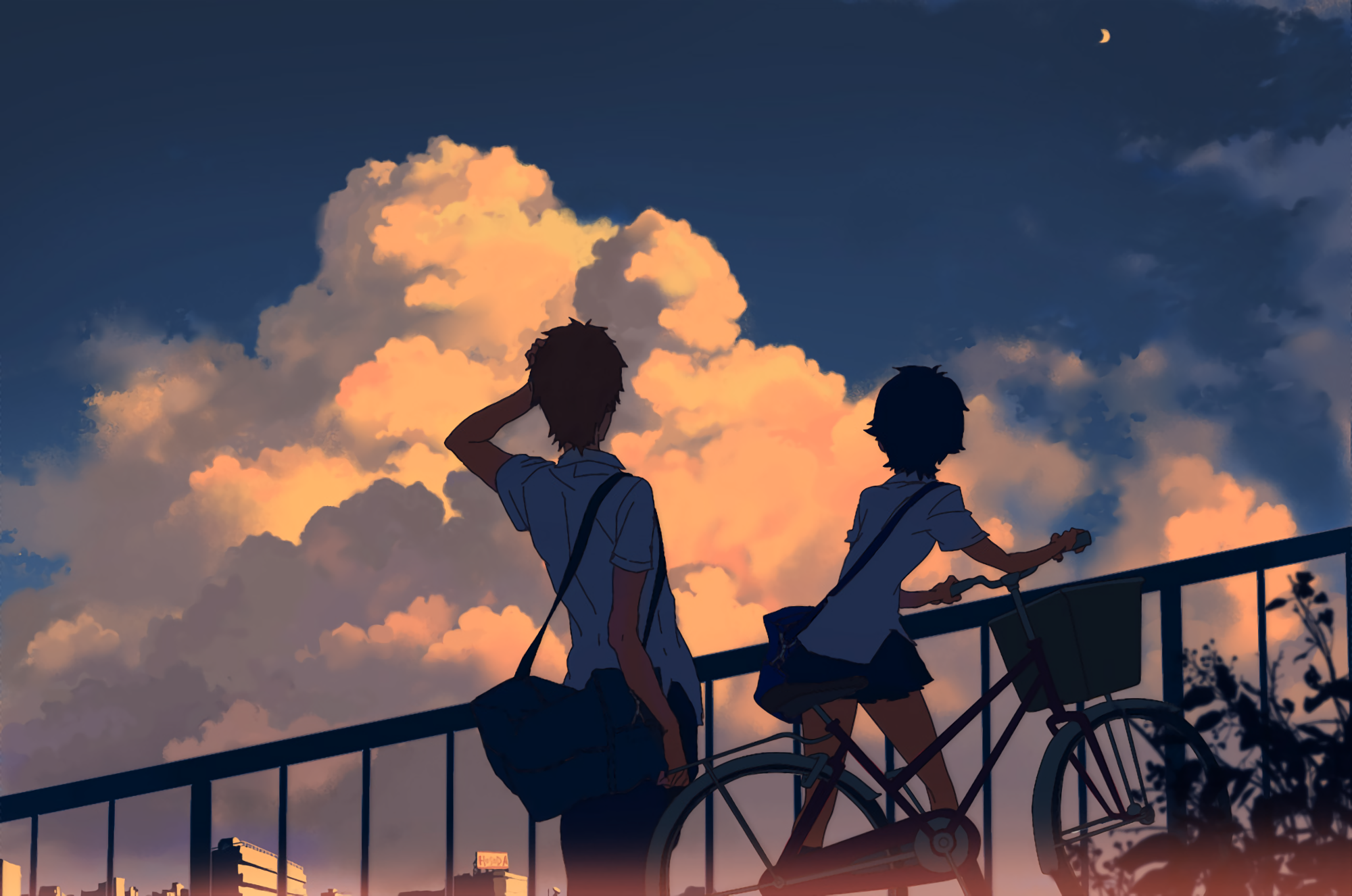 Makoto Konno from The Girl Who Leapt Through Time HD Wallpaper
