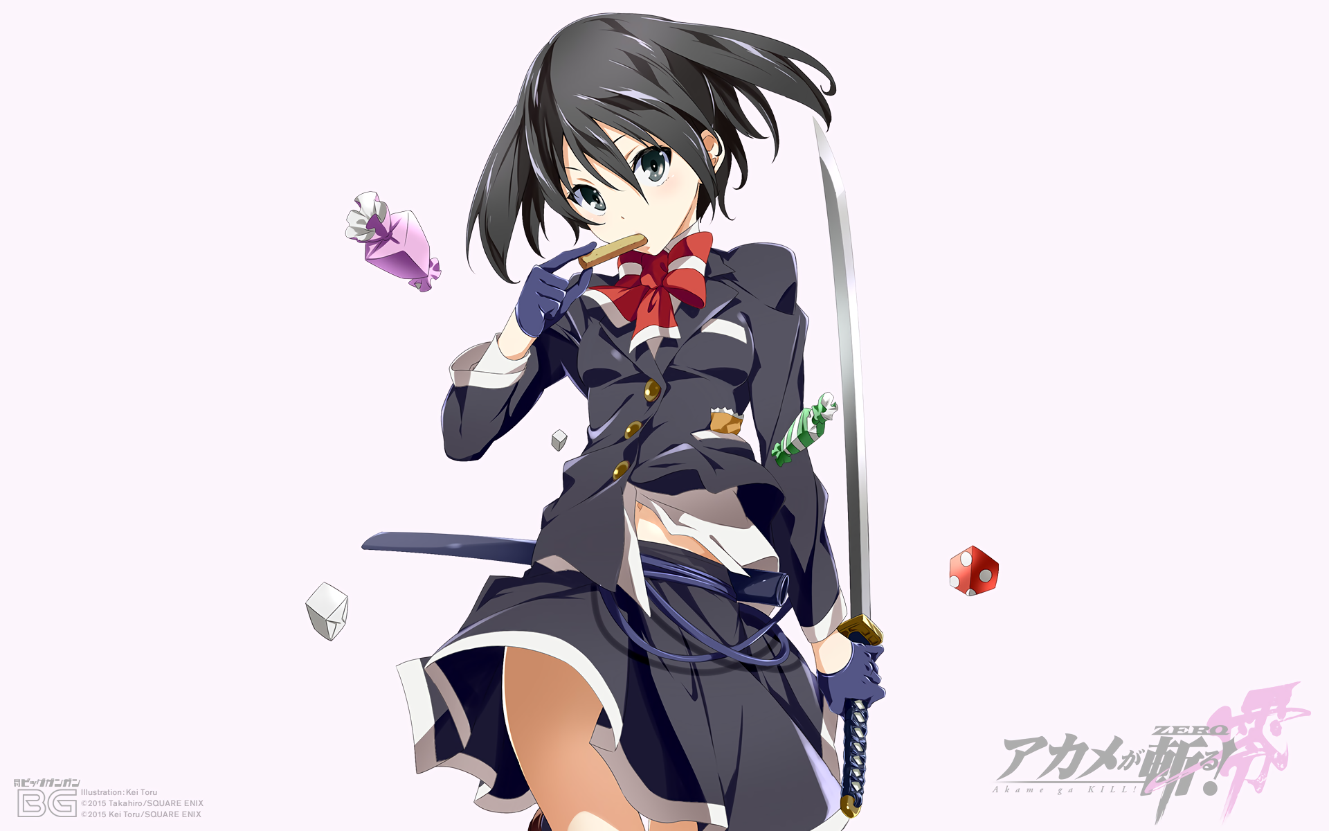 Kurome from Akame Ga Kill! Zero HD Wallpaper