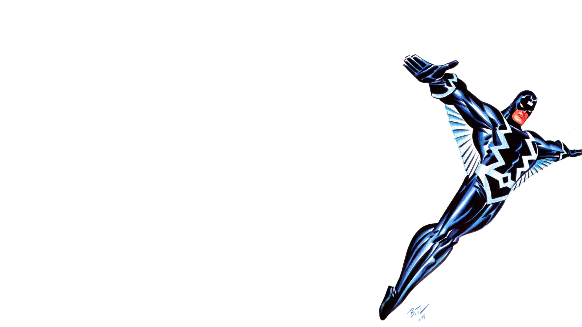 Black Bolt from Marvel Comics HD Wallpaper