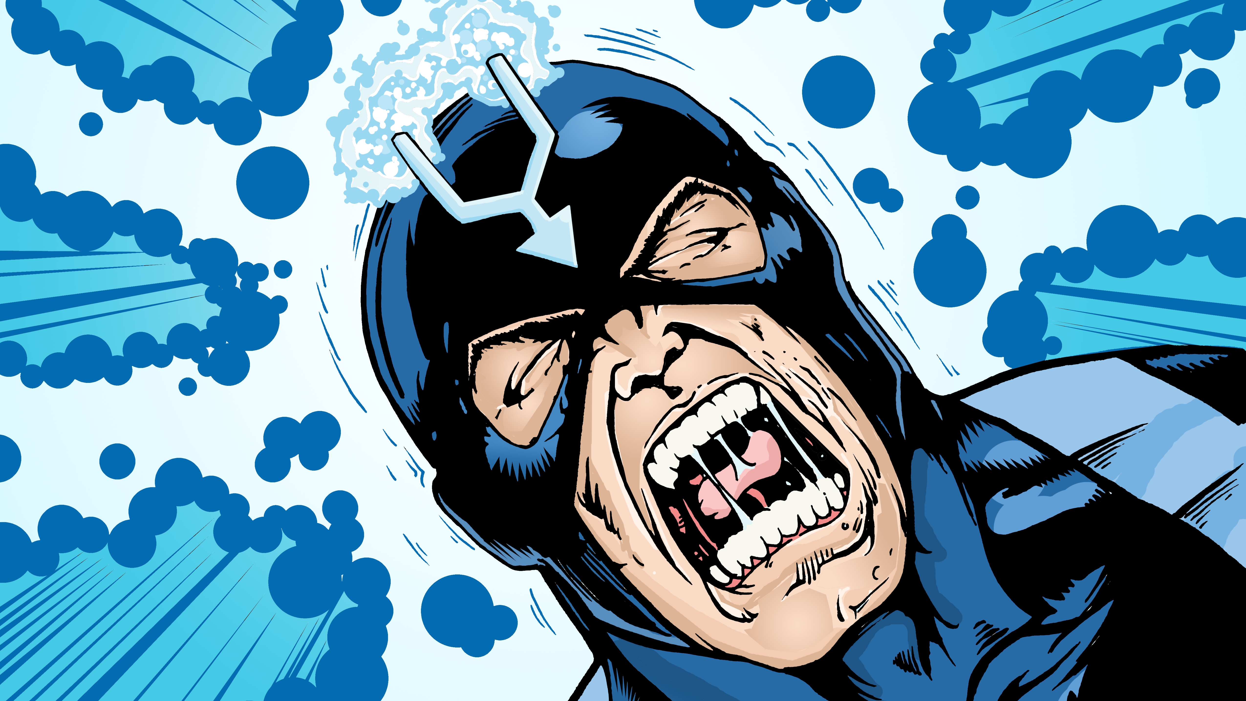 Black Bolt from Marvel Comics HD Wallpaper