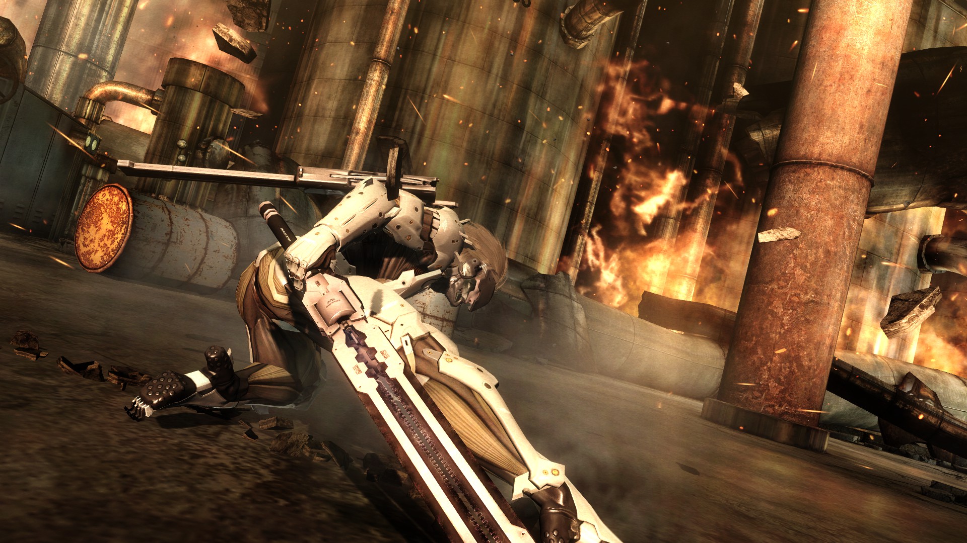 Raiden from Metal Gear Rising: Revengeance HD Wallpaper