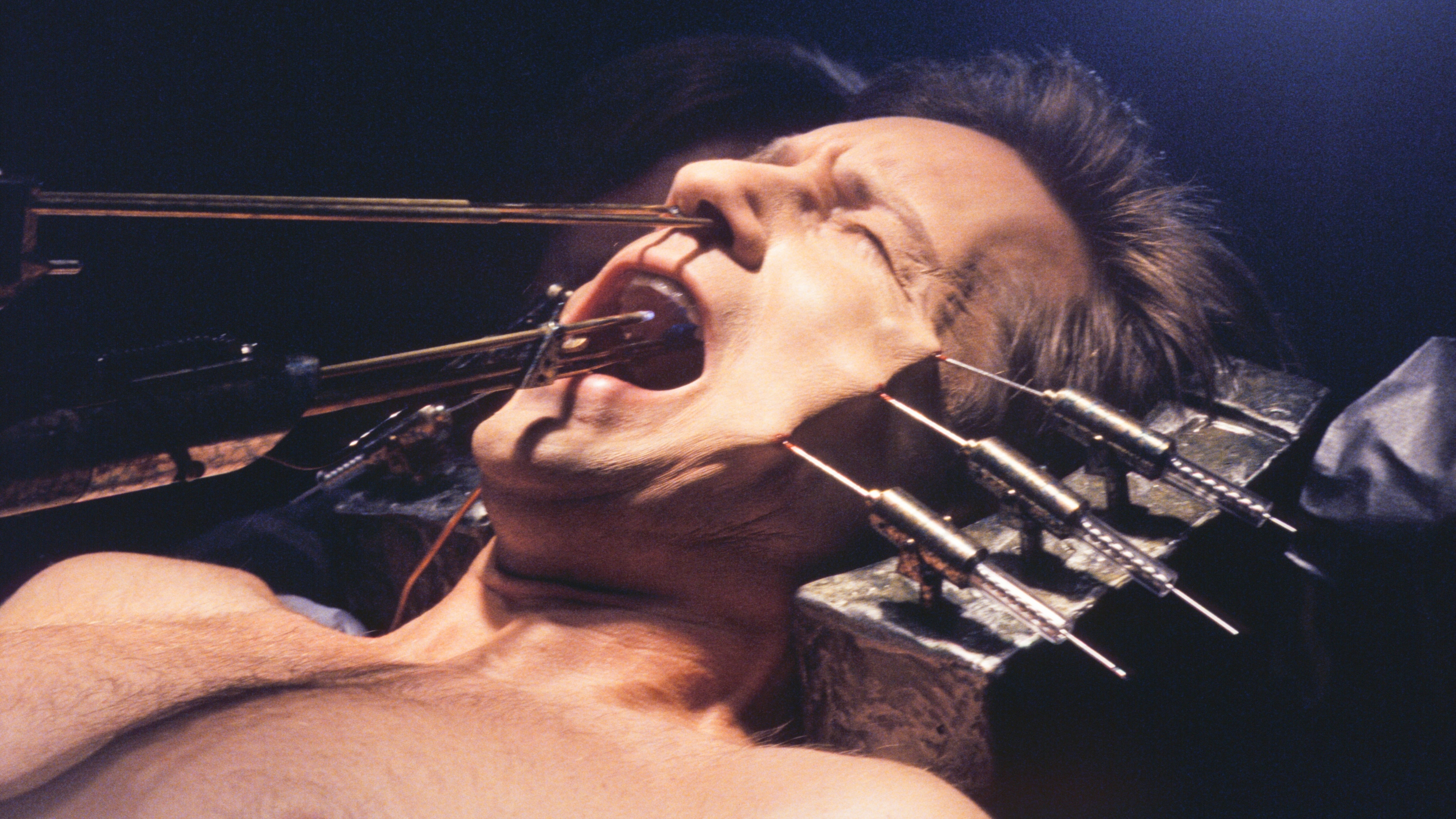Fox Mulder from The X-Files undergoing a procedure HD Wallpaper