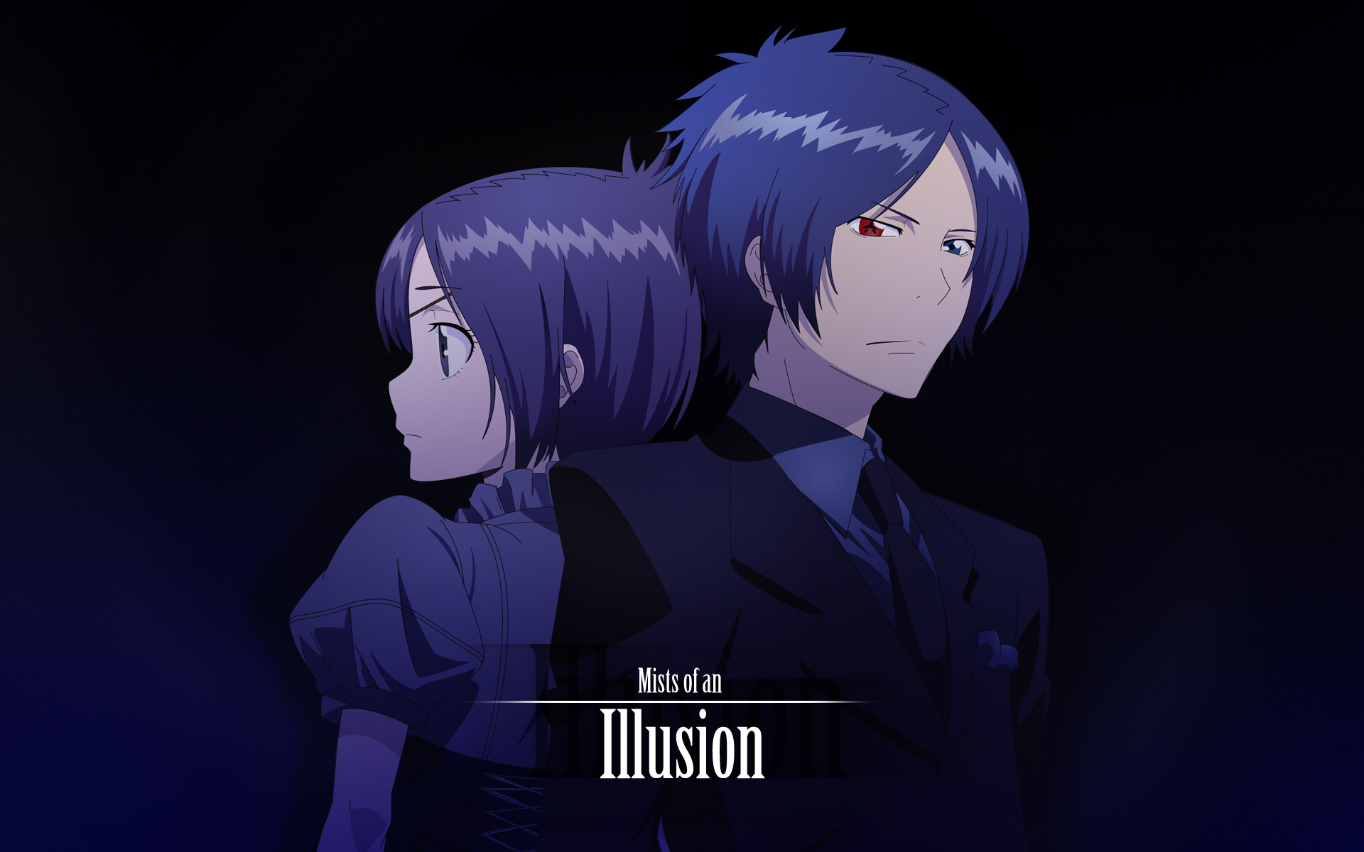 Mists of an Illusion Anime Characters HD Wallpaper