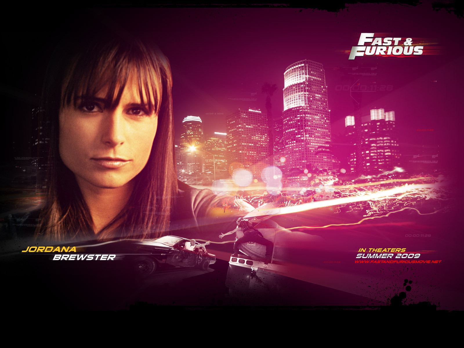 Jordana Brewster from Fast & Furious HD Wallpaper
