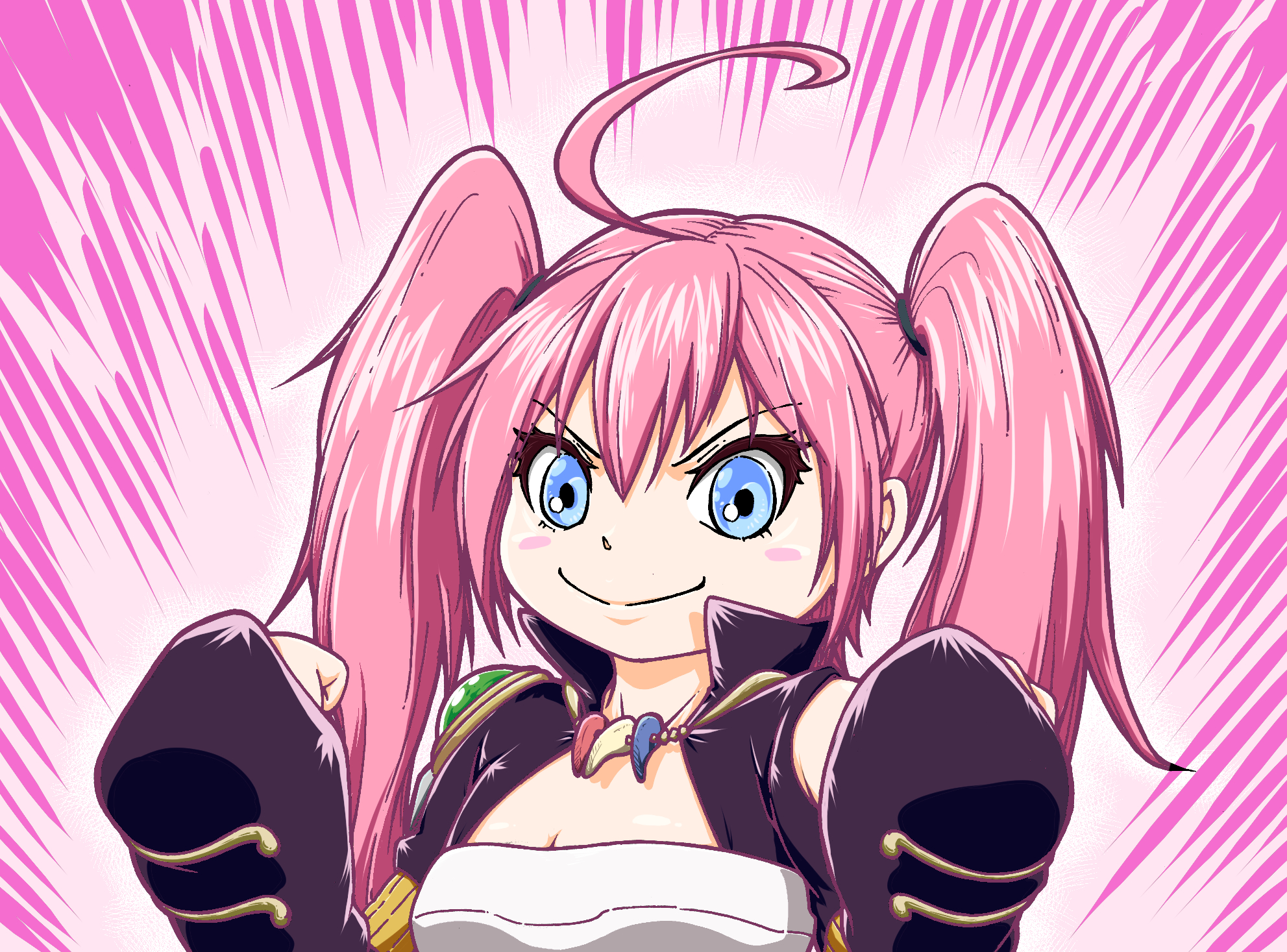 Milim Nava from That Time I Got Reincarnated as a Slime HD Wallpaper