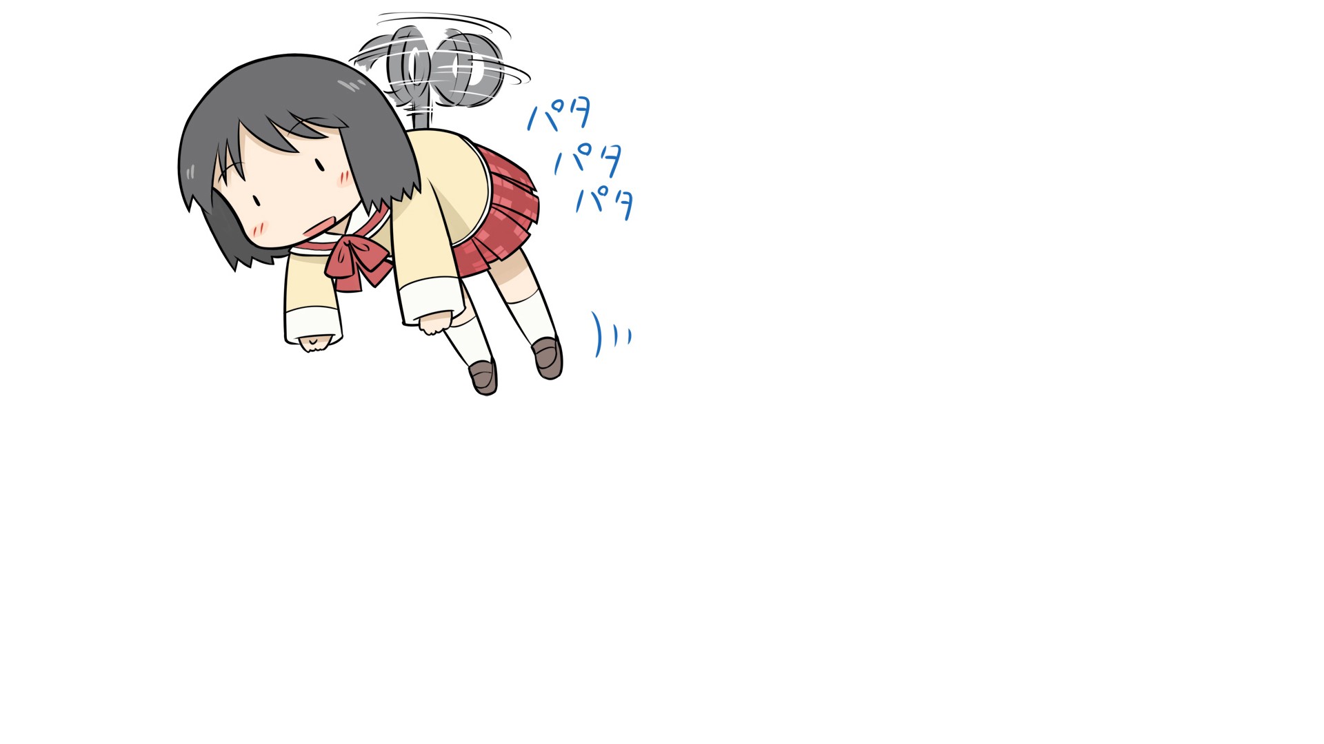 Nano Shinonome with wind-up key HD Wallpaper