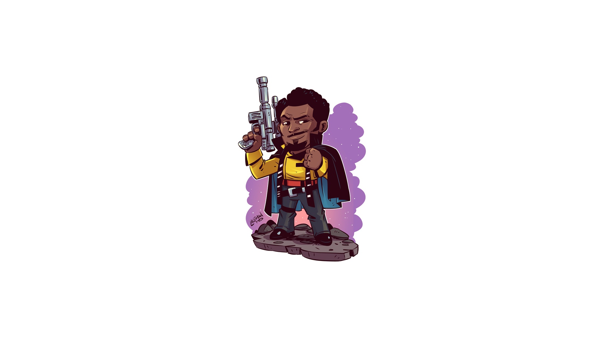 Lando Calrissian from Star Wars HD Wallpaper