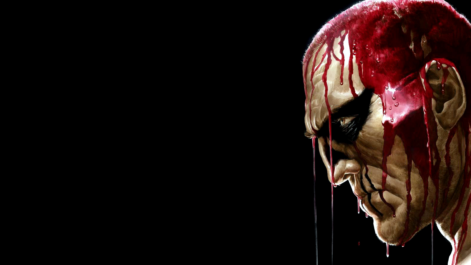 The Phantom covered in blood HD Wallpaper