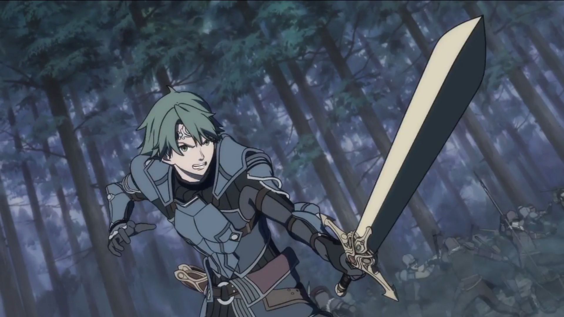 Alm from Fire Emblem in a Forest HD Wallpaper