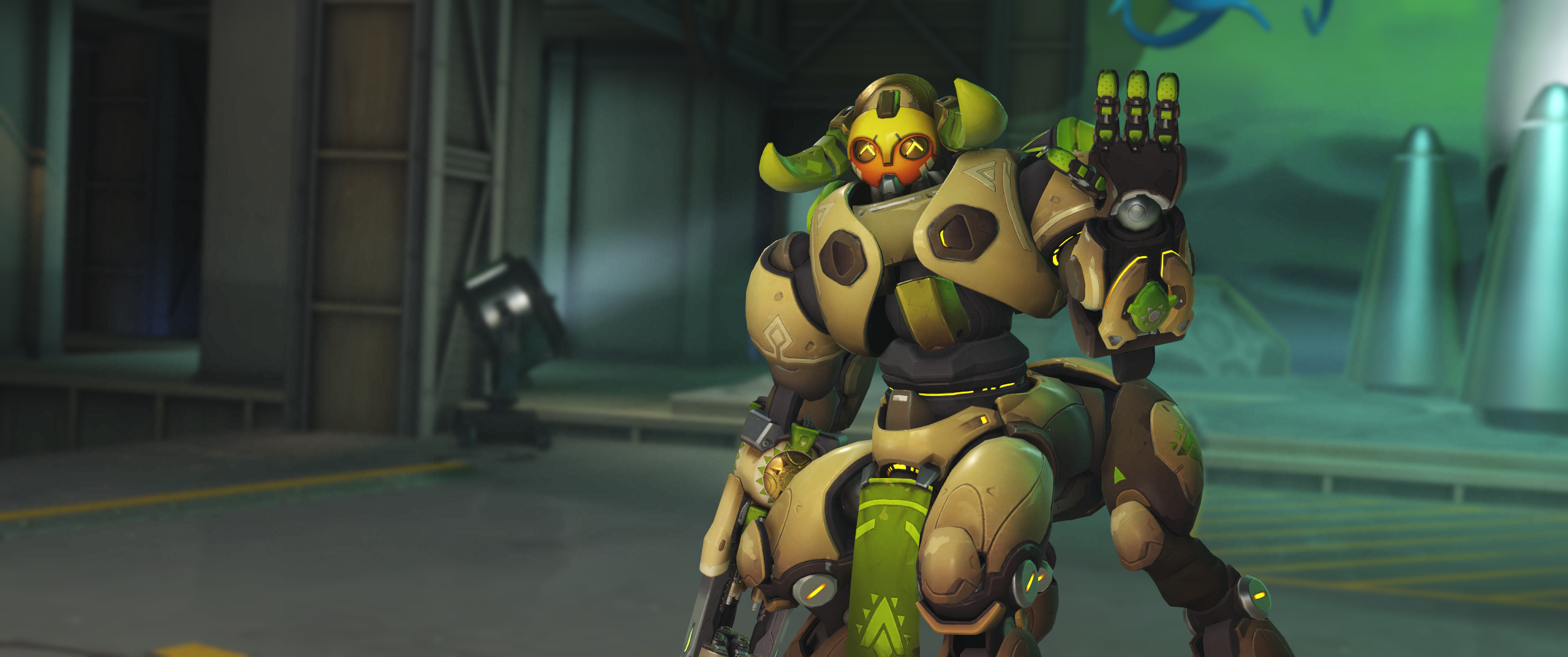 Orisa from Overwatch HD Wallpaper